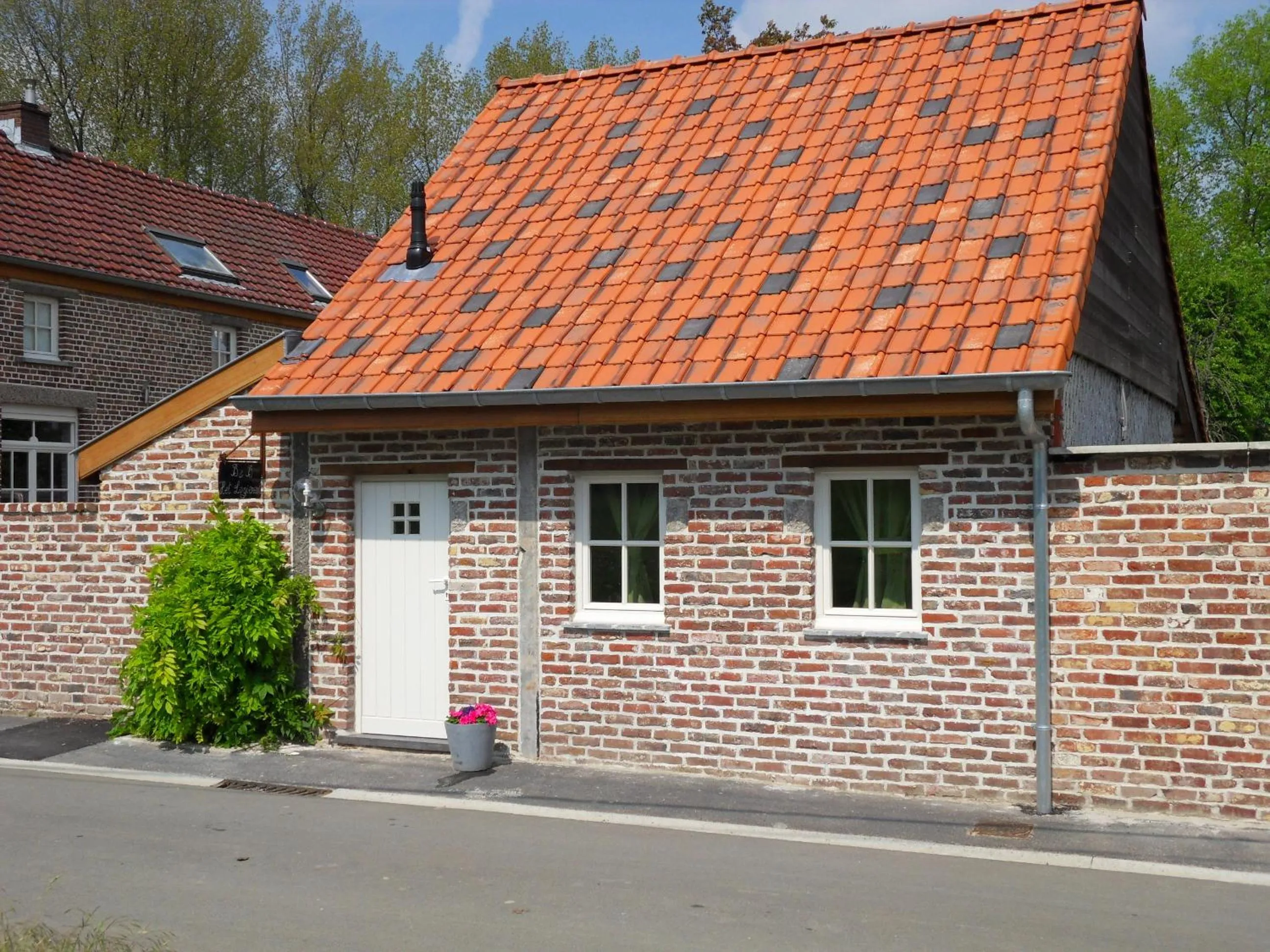 Facade/entrance in B&B 'Het Logiement