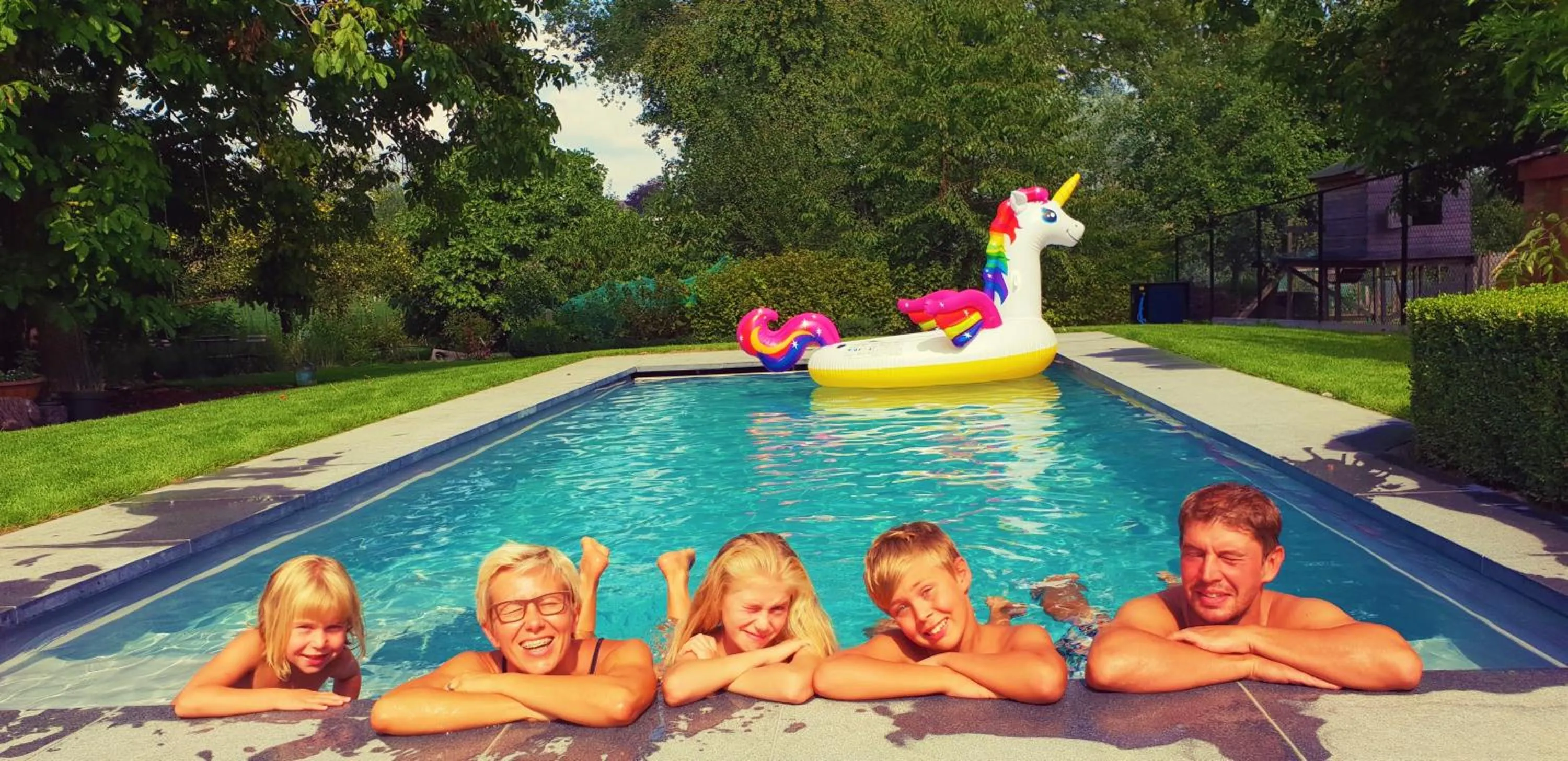 Family in B&B 'Het Logiement