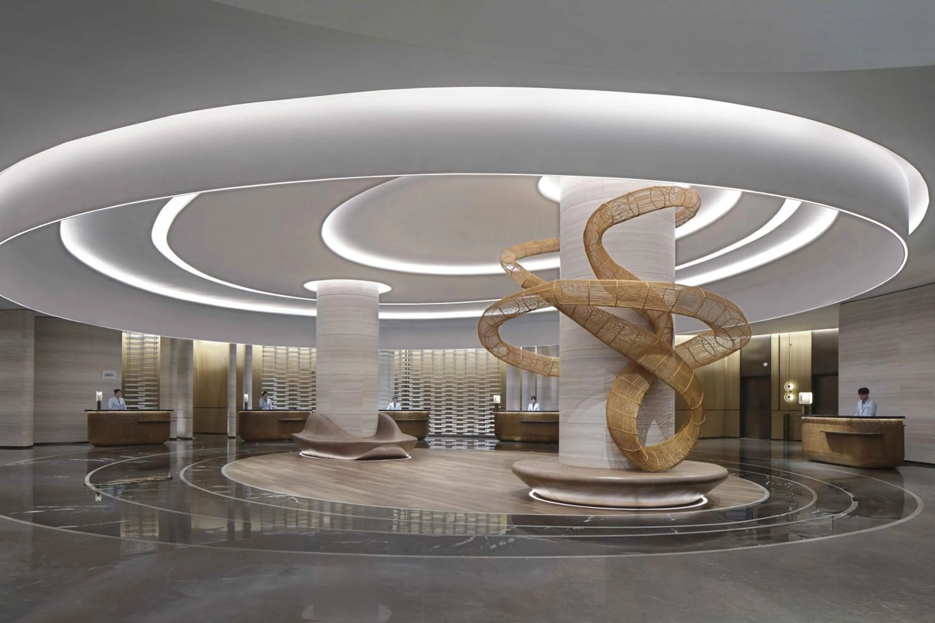 Lobby or reception in Beihai Marriott Resort