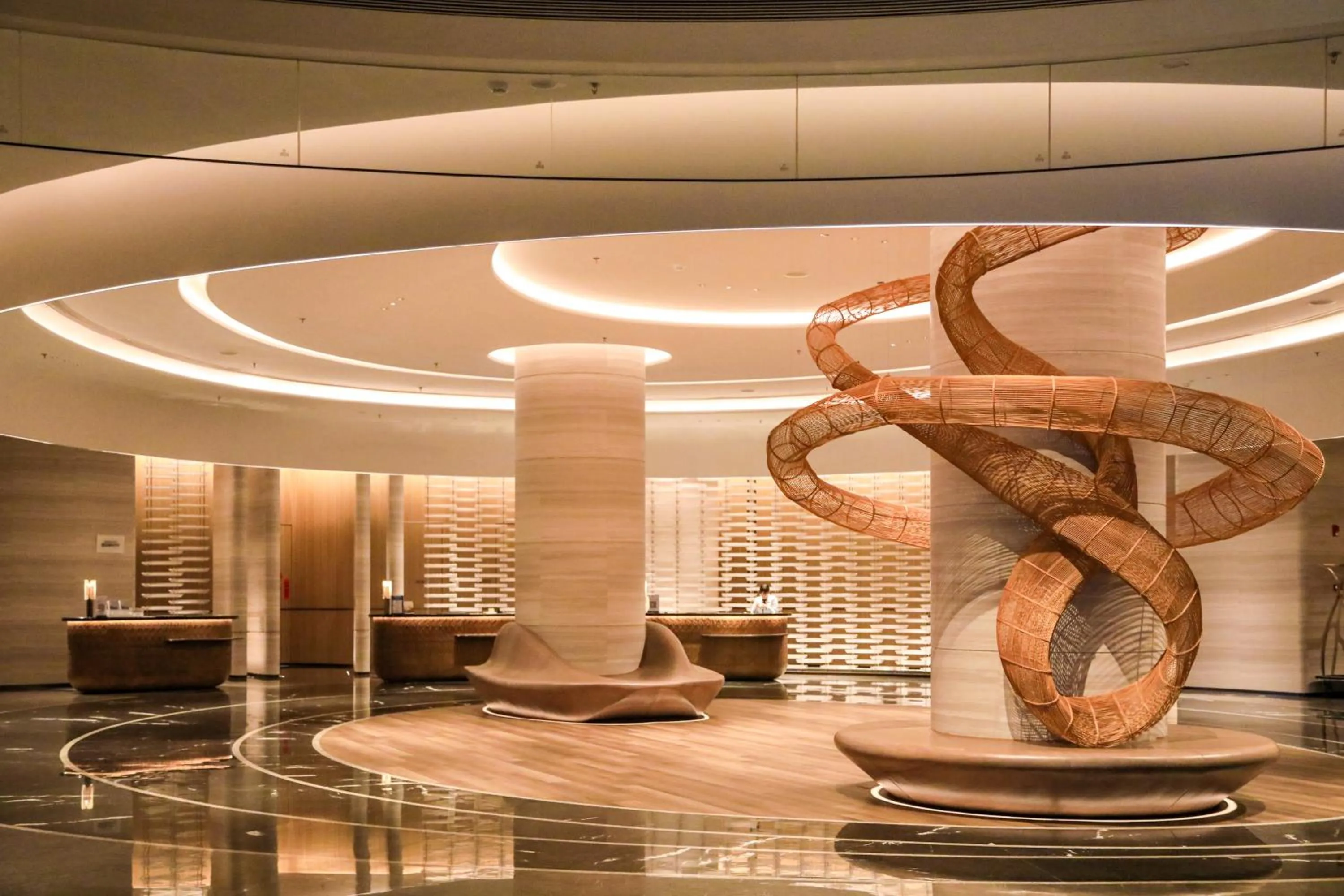 Lobby or reception in Beihai Marriott Resort