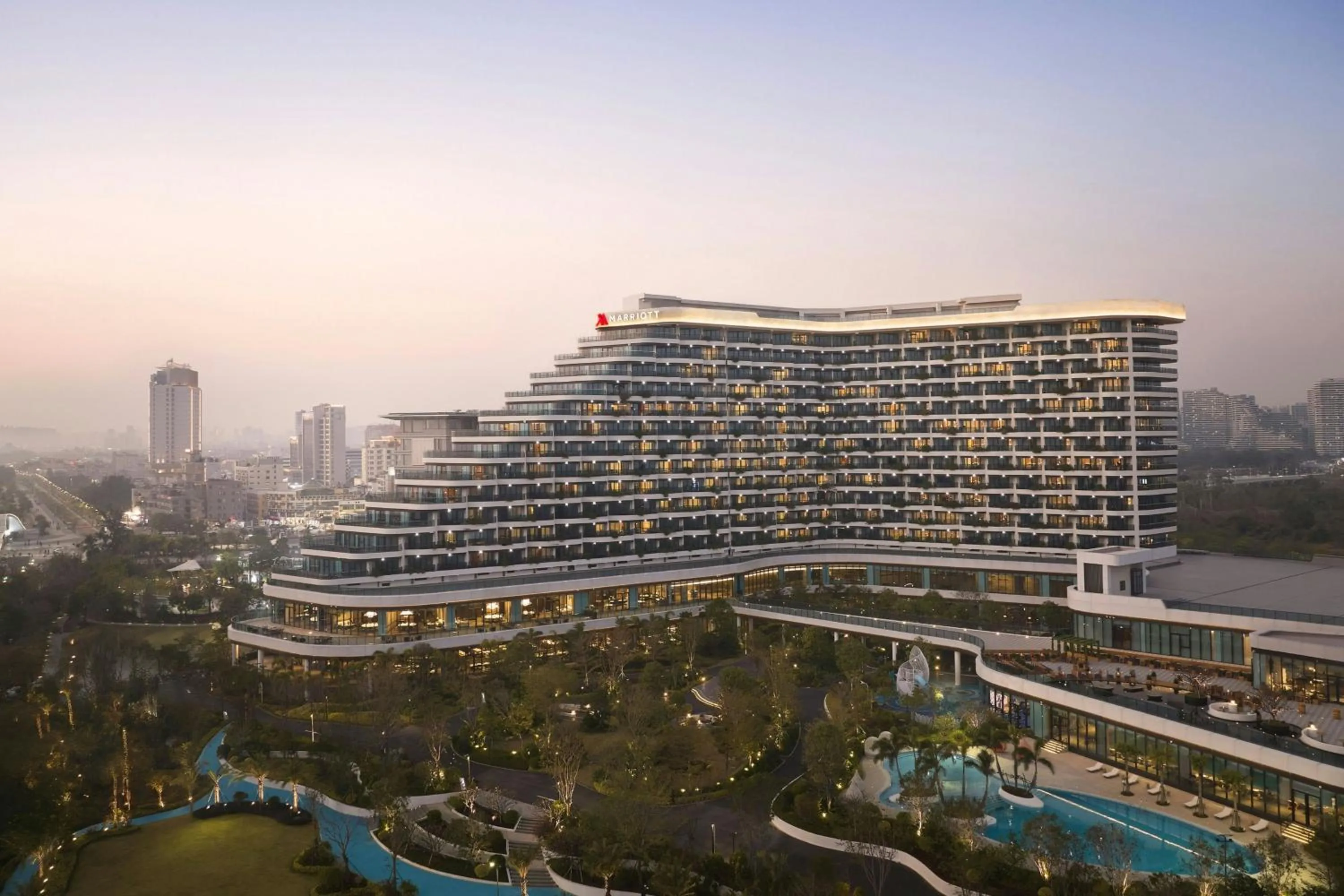Property building in Beihai Marriott Resort