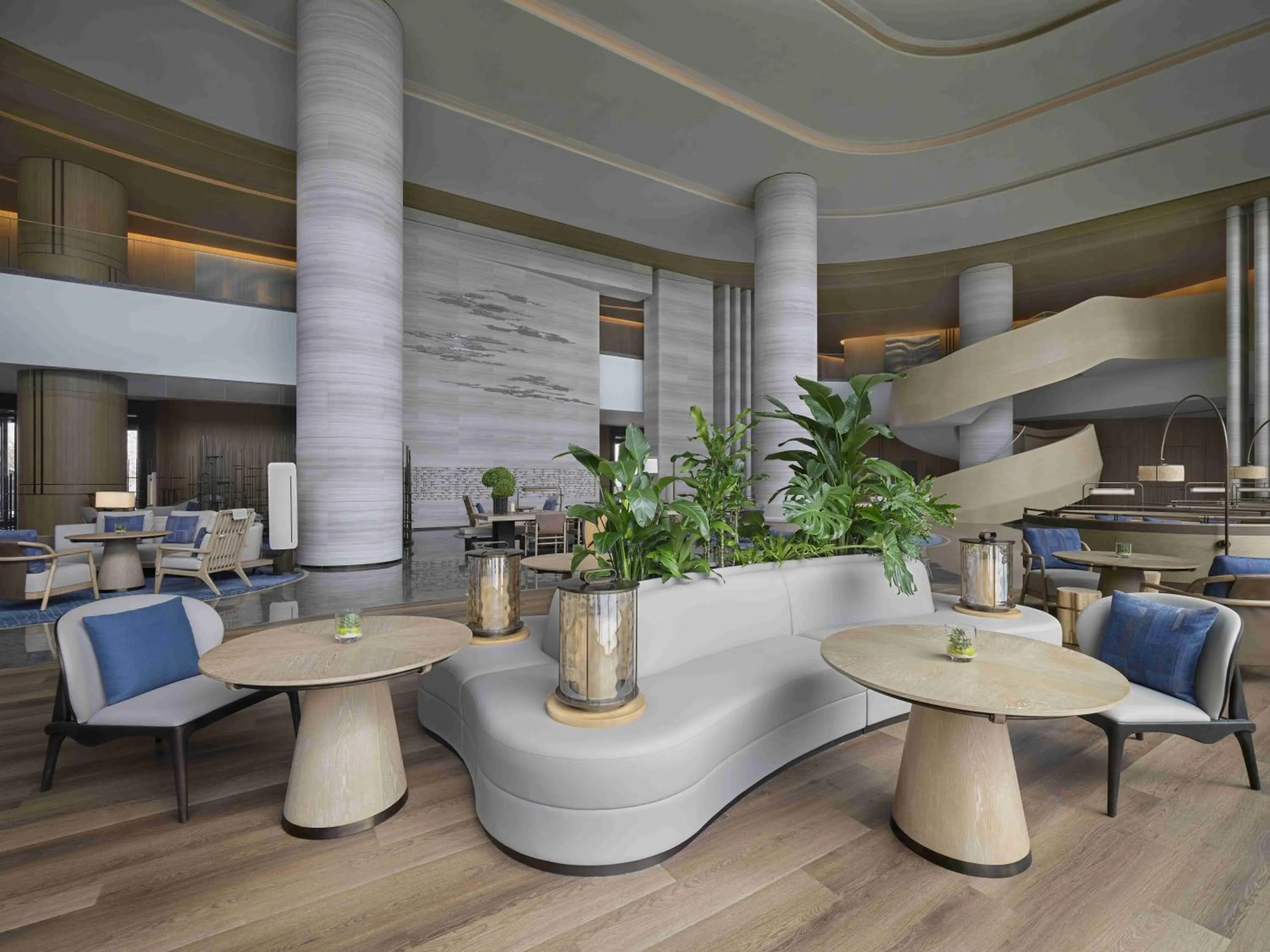 Lobby or reception in Beihai Marriott Resort