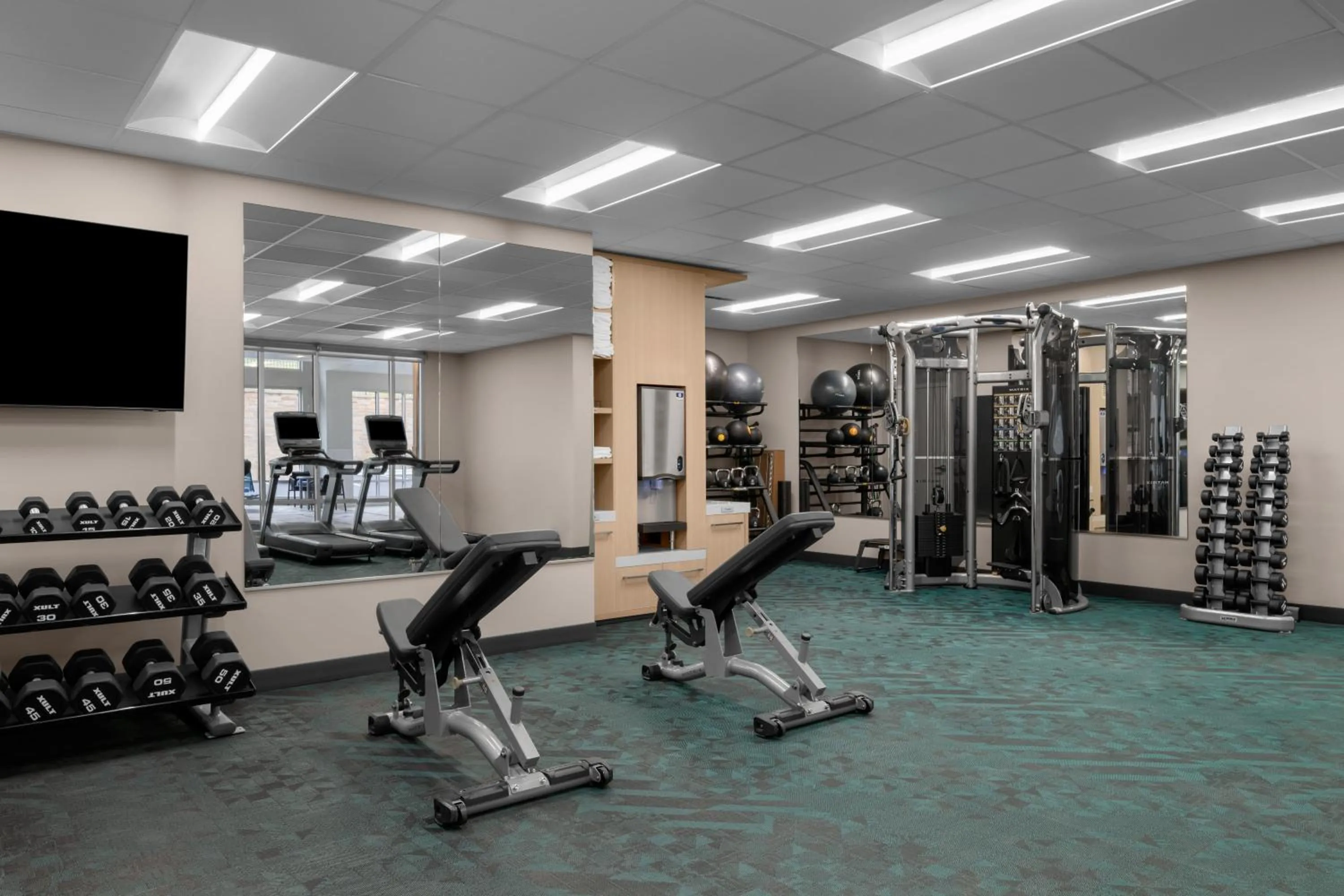 Fitness centre/facilities in TownePlace Suites by Marriott Nampa