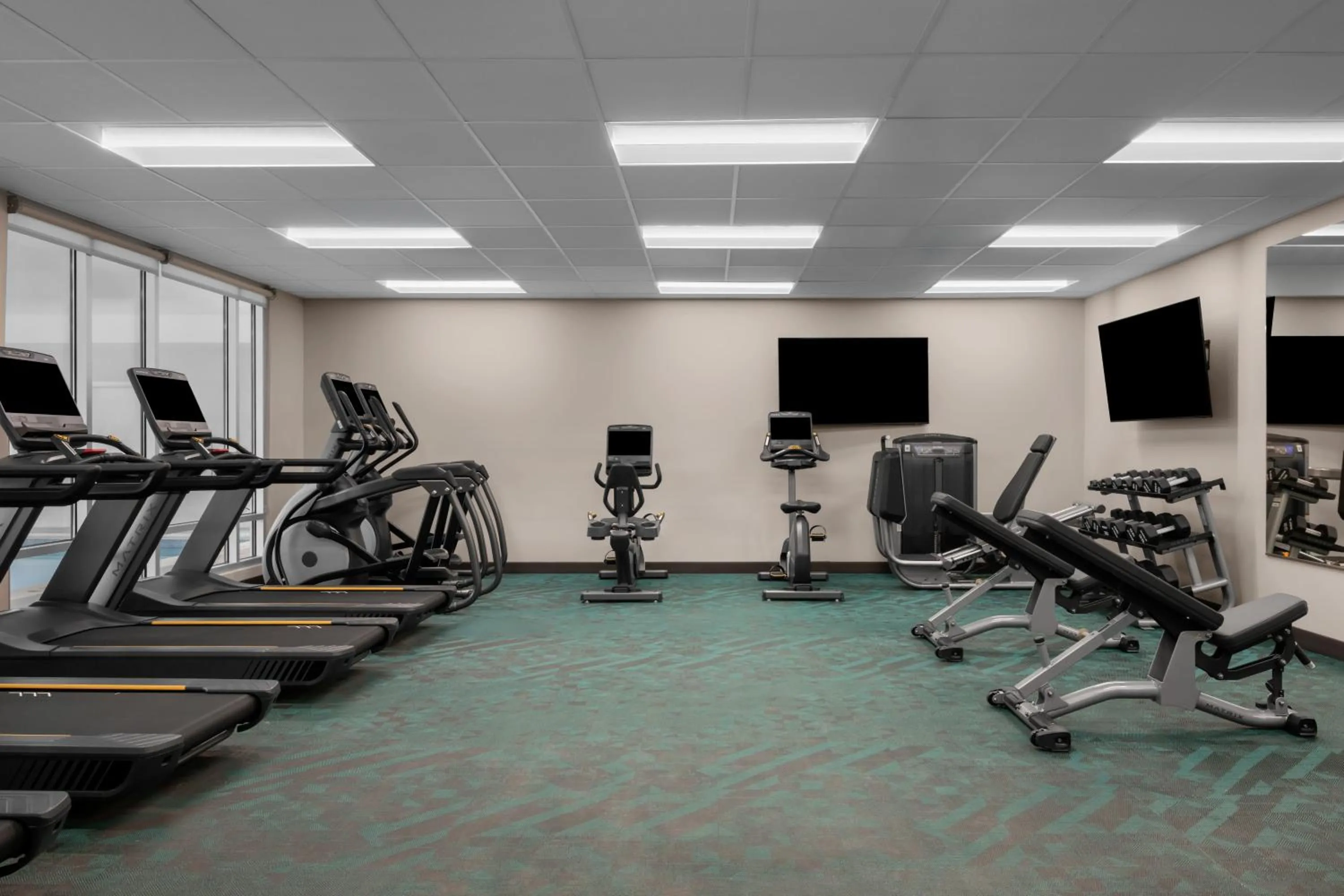 Fitness centre/facilities in TownePlace Suites by Marriott Nampa
