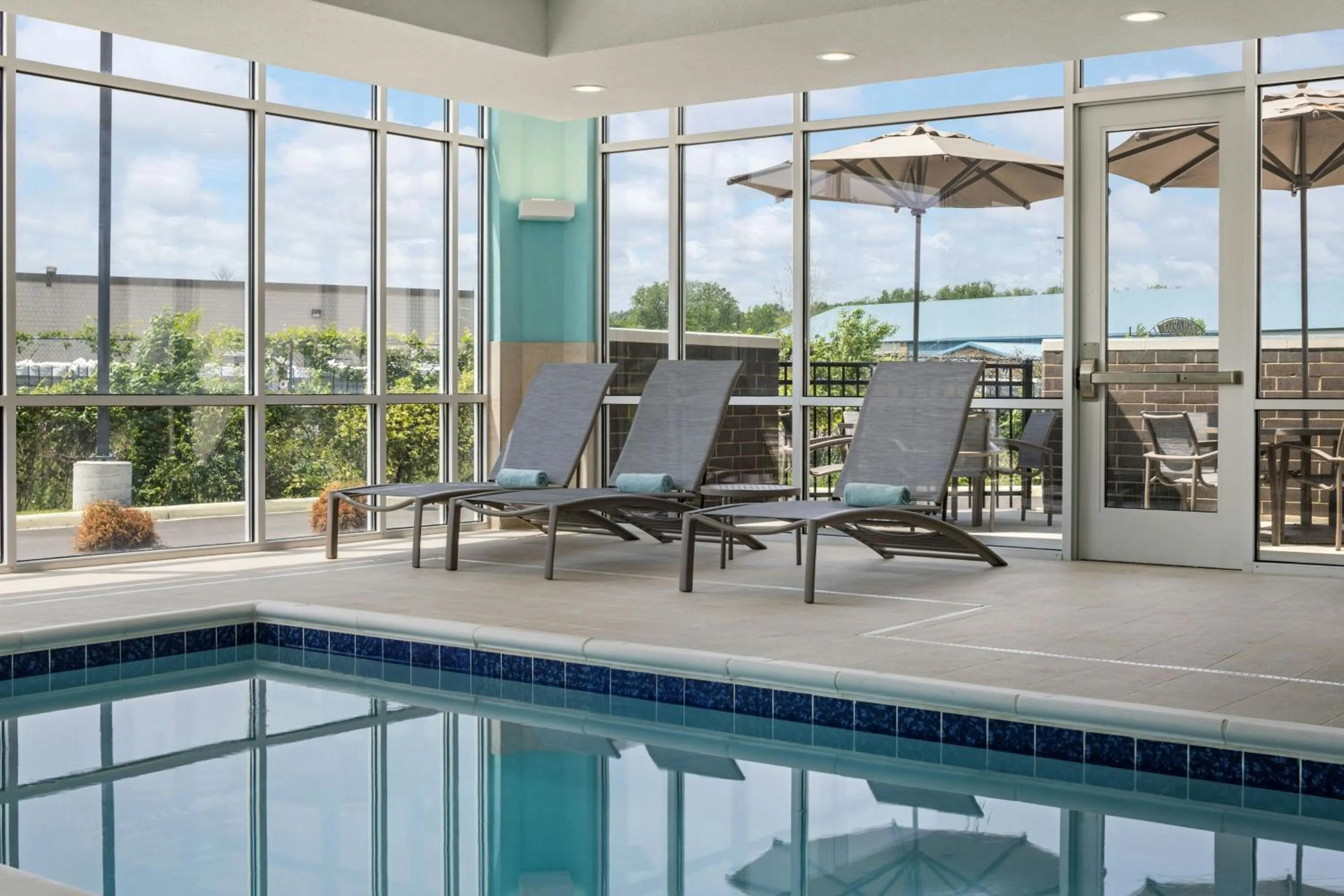 Fitness centre/facilities in SpringHill Suites by Marriott Eau Claire