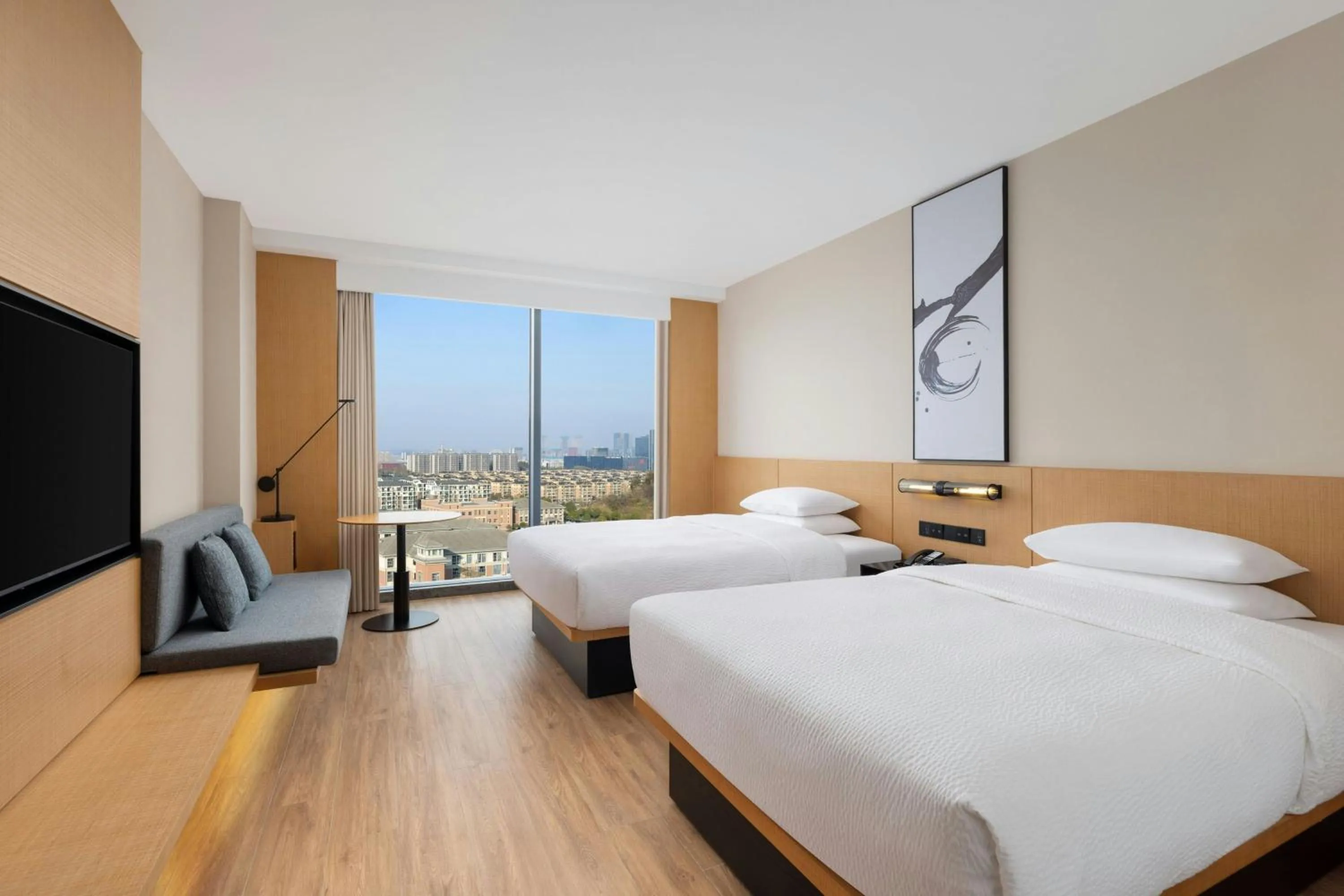 Business Double Room with City View in Fairfield by Marriott Hangzhou Yuhang