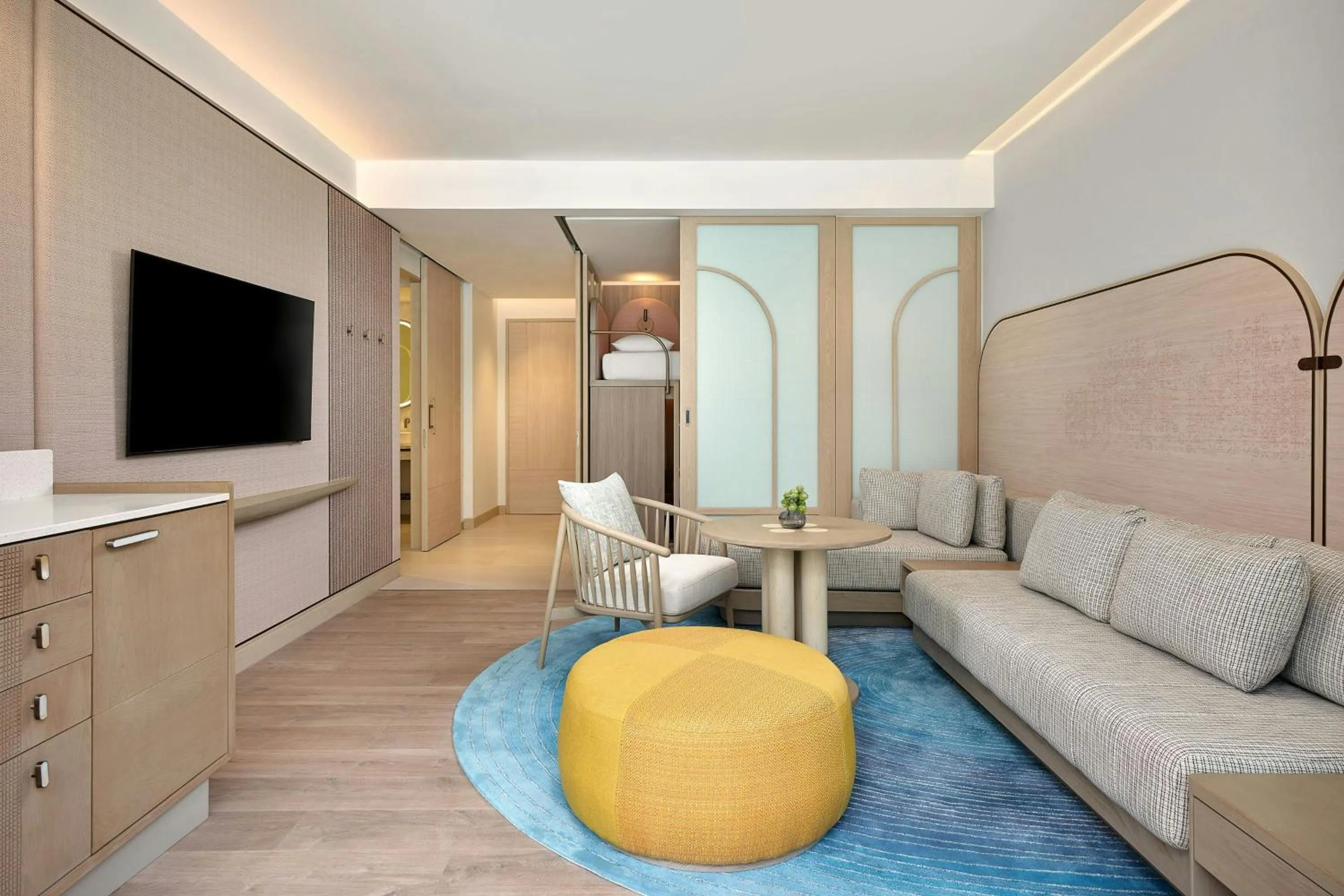 Living room in Veranda Resort Phuket, Autograph Collection