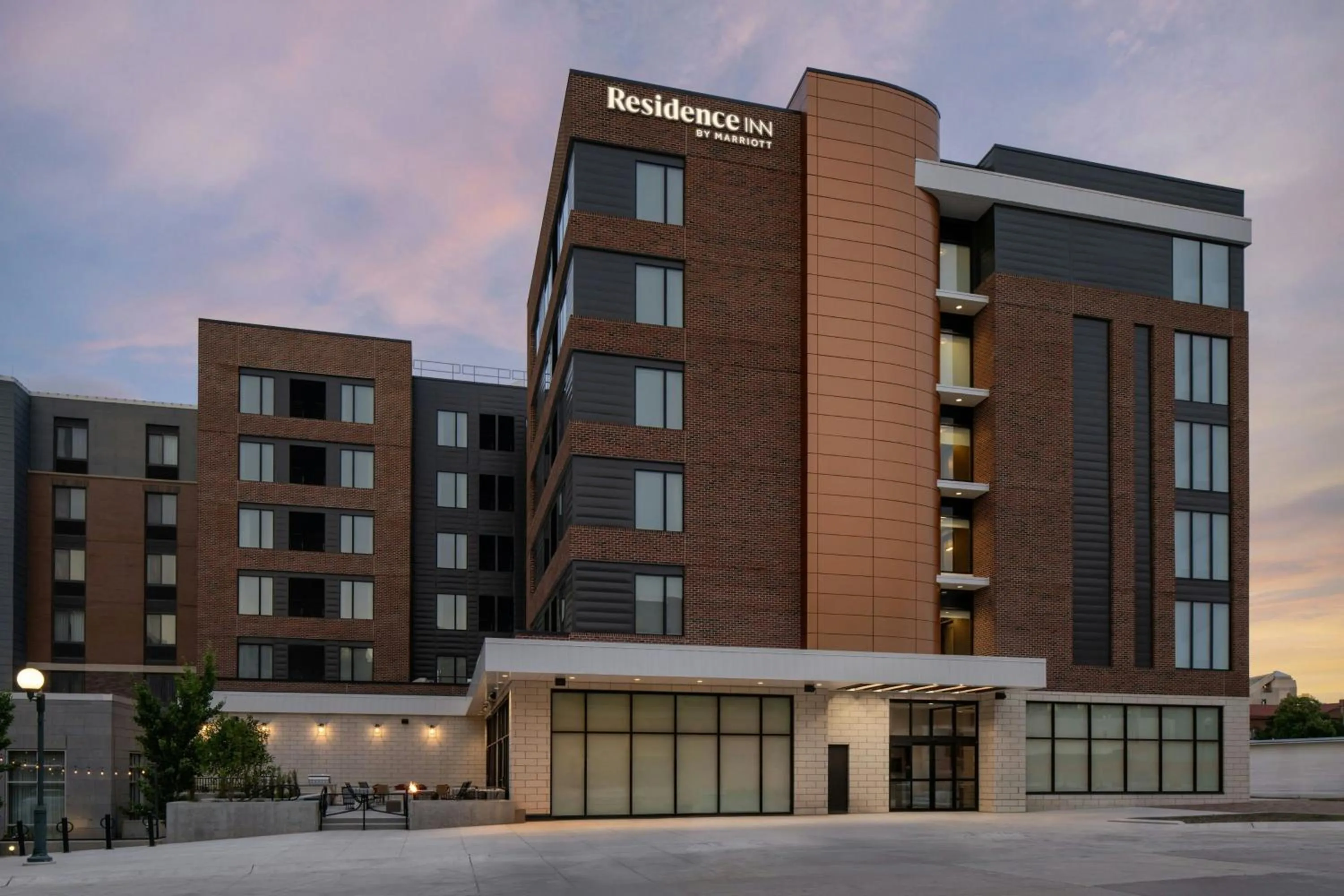 Property building in Residence Inn by Marriott Lincoln Downtown