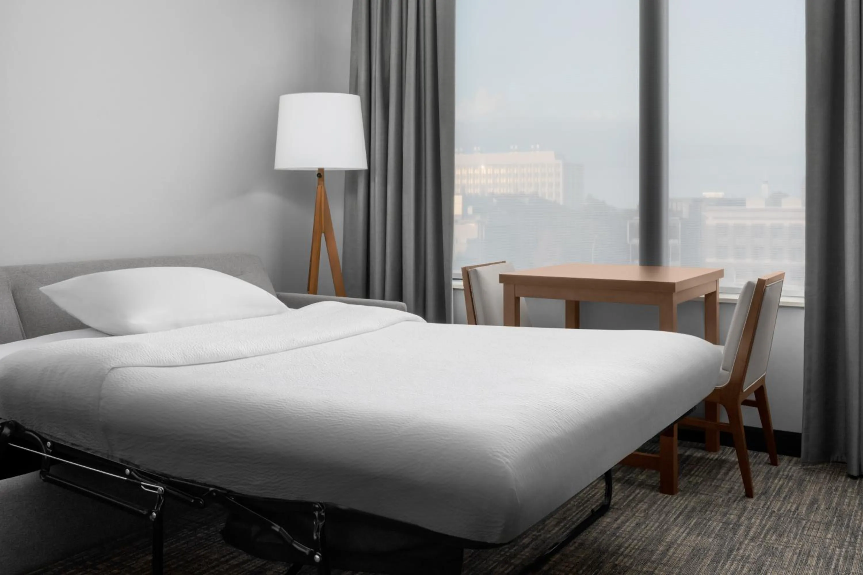 Bed in Residence Inn by Marriott Lincoln Downtown