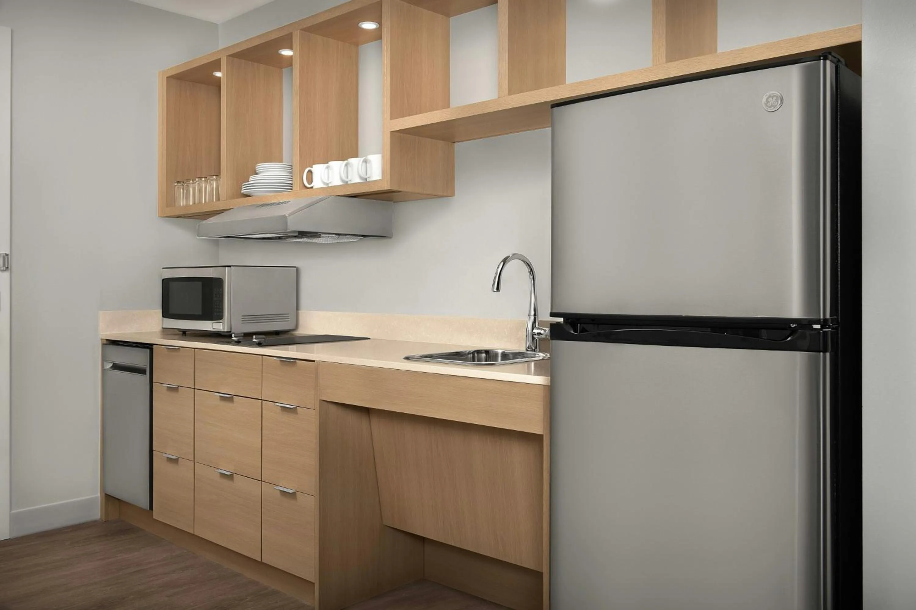 Kitchen or kitchenette in TownePlace Suites By Marriott Lake City