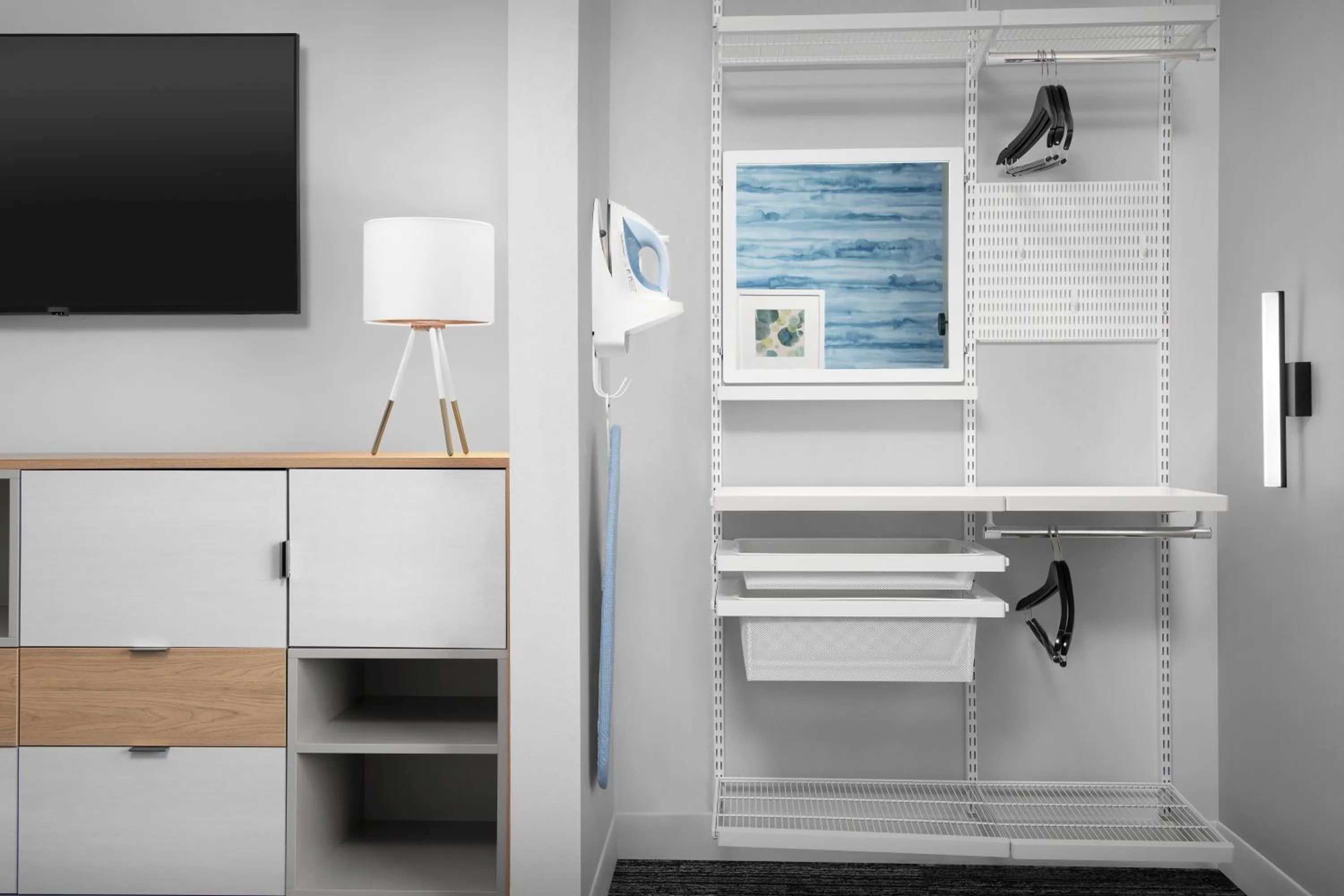 flat iron in TownePlace Suites By Marriott Lake City