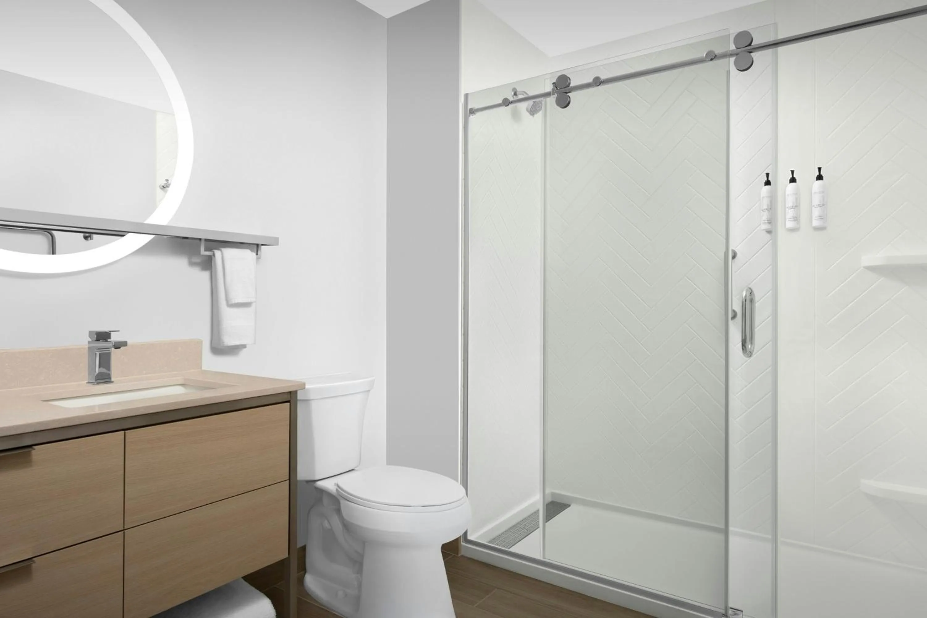 Bathroom in TownePlace Suites By Marriott Lake City