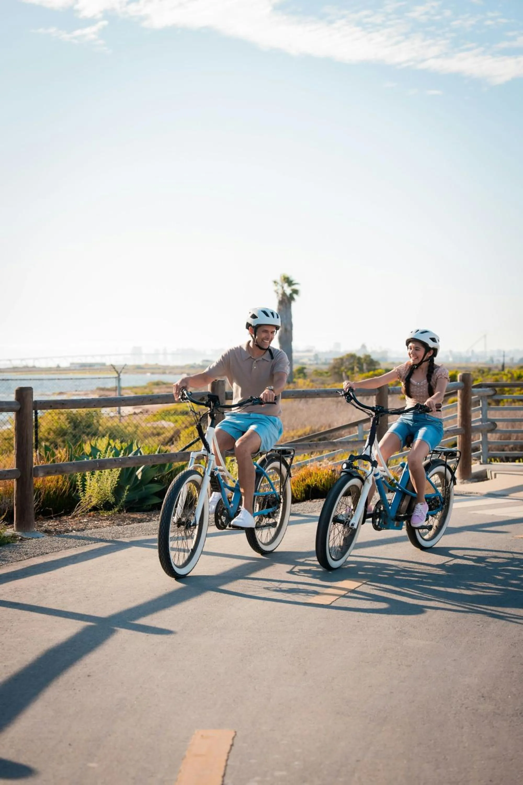 Cycling in Gaylord Pacific Resort & Convention Center