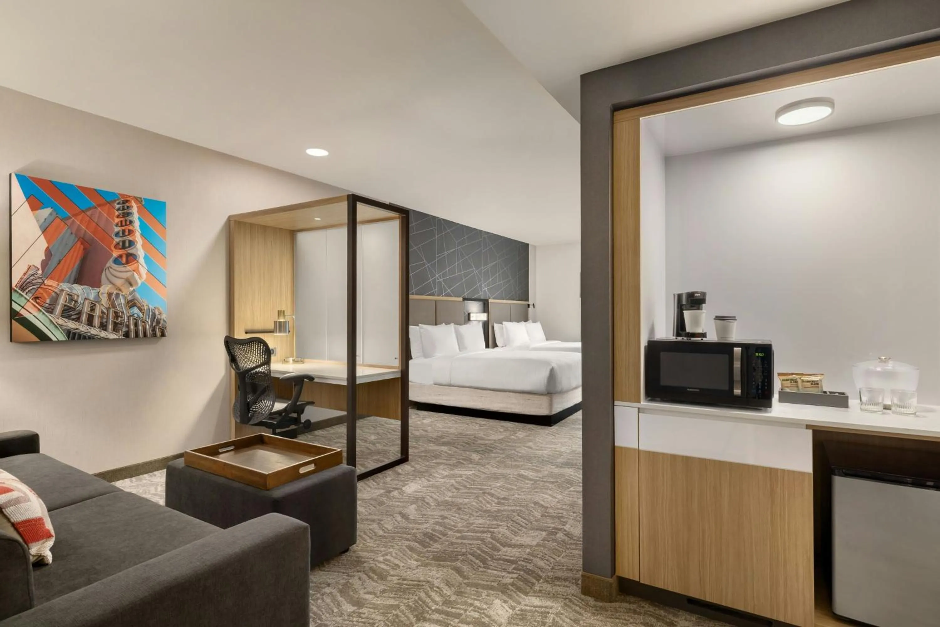 Photo of the whole room, Bed in SpringHill Suites by Marriott San Luis Obispo