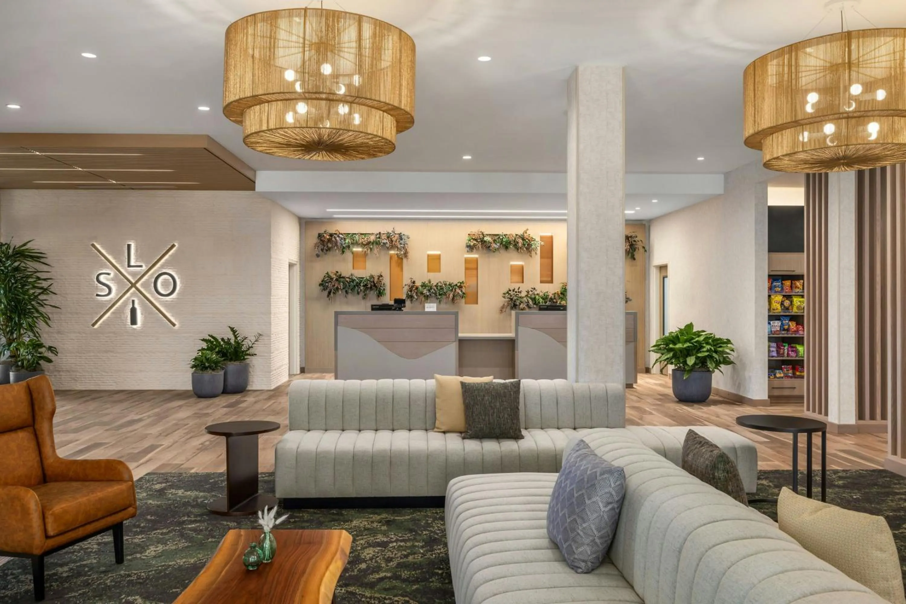 Lobby or reception in SpringHill Suites by Marriott San Luis Obispo