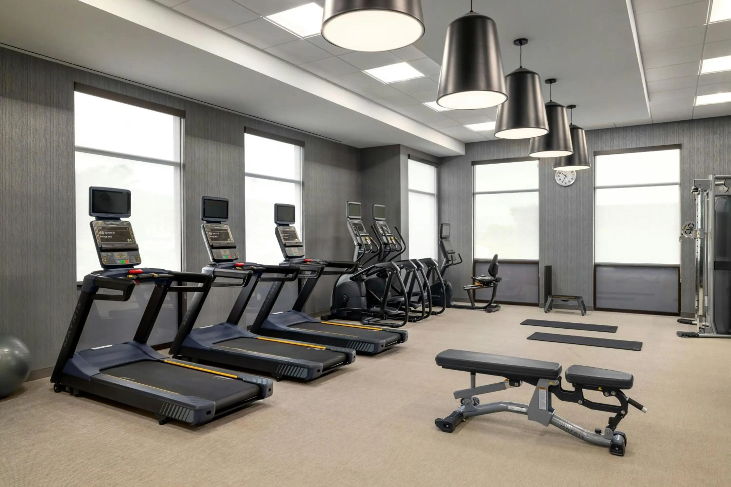 Fitness centre/facilities in Residence Inn by Marriott San Luis Obispo