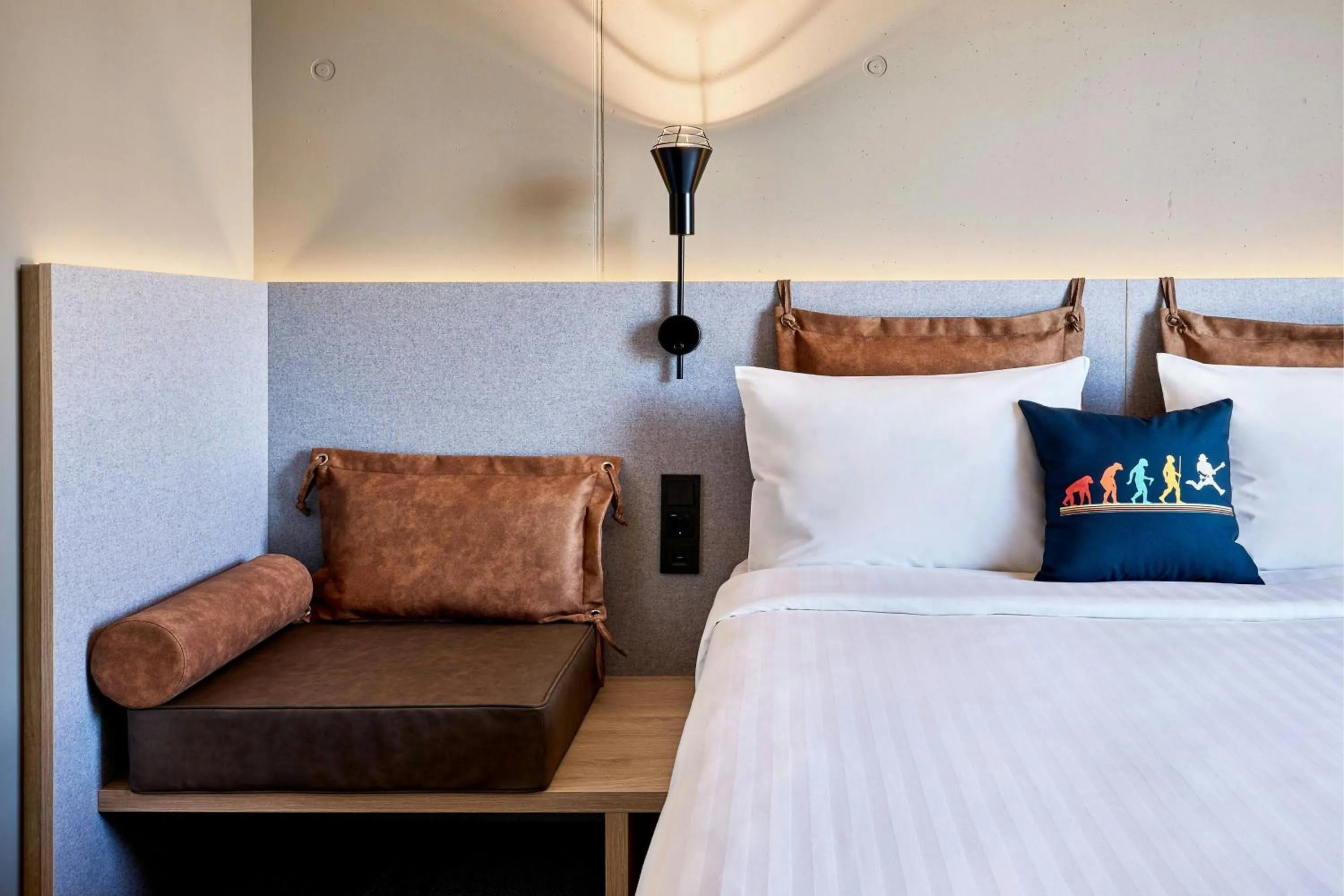 Photo of the whole room, Bed in Moxy Kupferzell Hohenlohe