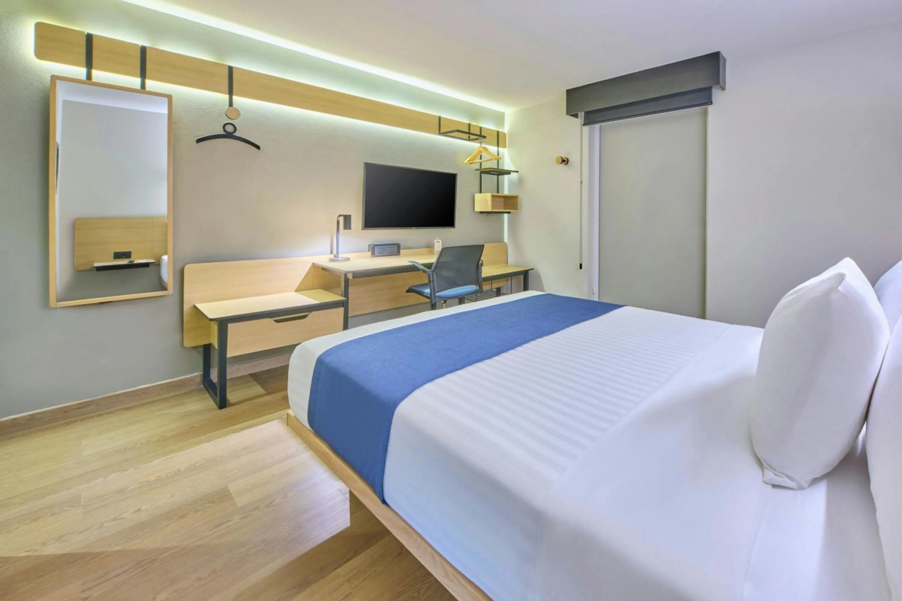 Bedroom, Bed in City Express by Marriott Tijuana El Florido