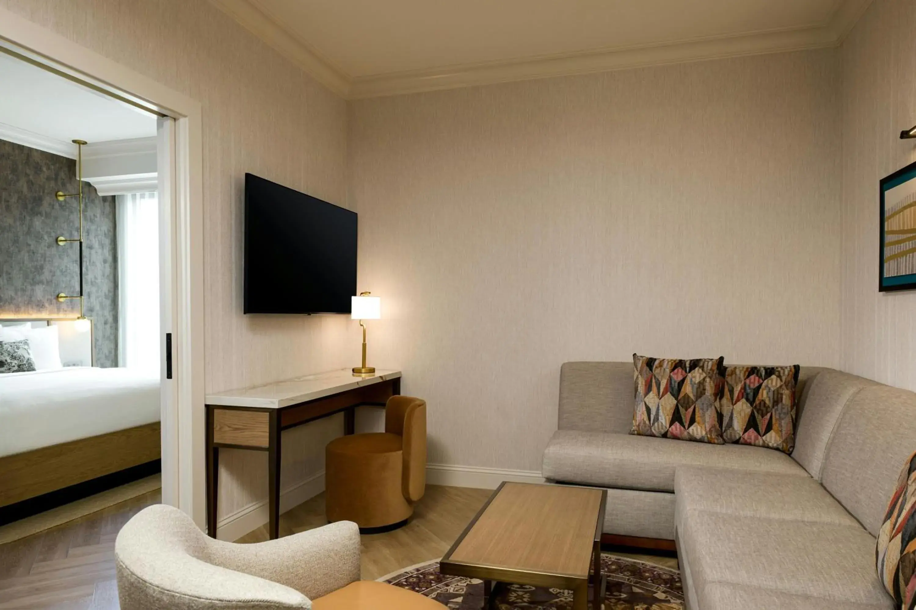 One-Bedroom King Suite with Sofa Bed in Canal House of Georgetown a Tribute Portfolio Hotel Georgetown, Washington D.C. One-Bedroom King Suite with Sofa Bed in Canal House of Georgetown a Tribute Portfolio Hotel Georgetown, Washington D.C.