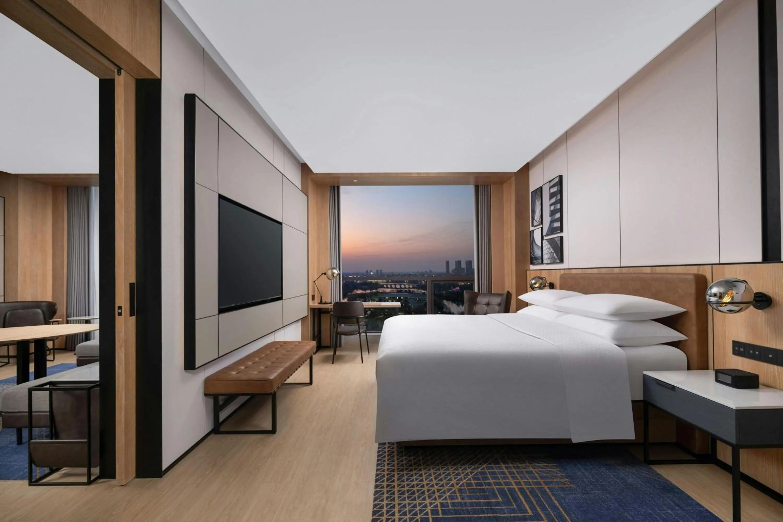 Bedroom, Bed in Four Points by Sheraton Yancheng, Jianhu