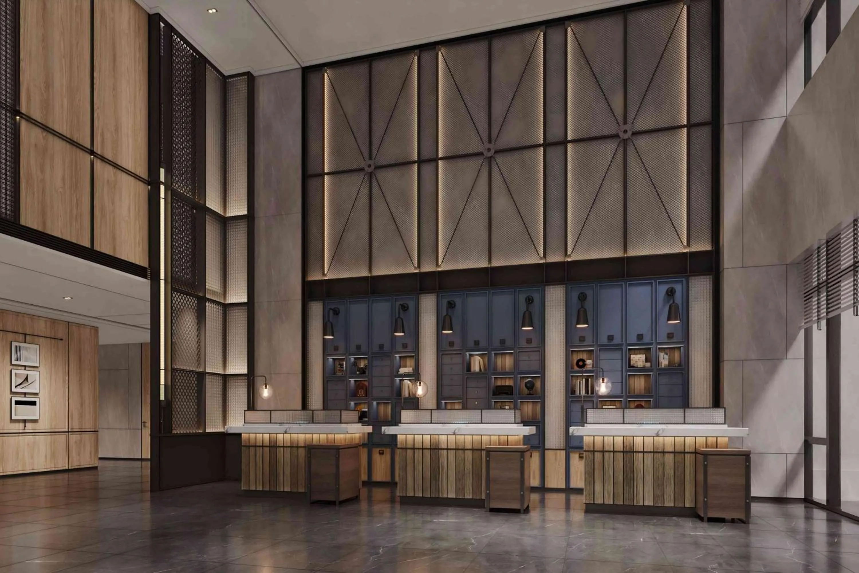Lobby or reception in Four Points by Sheraton Yancheng, Jianhu
