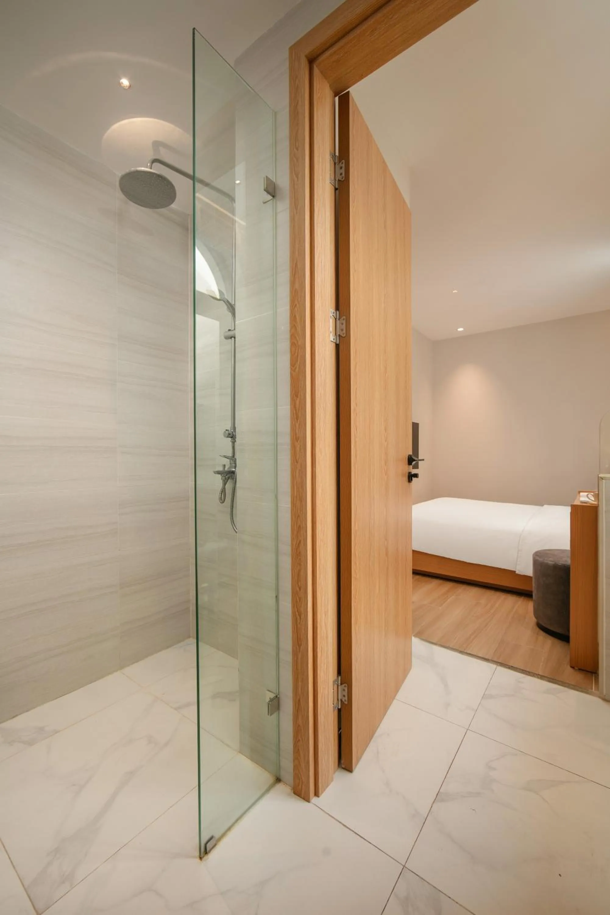 Bedroom, Bed in PCA HOTEL 1 - Vinhomes Ocean Park