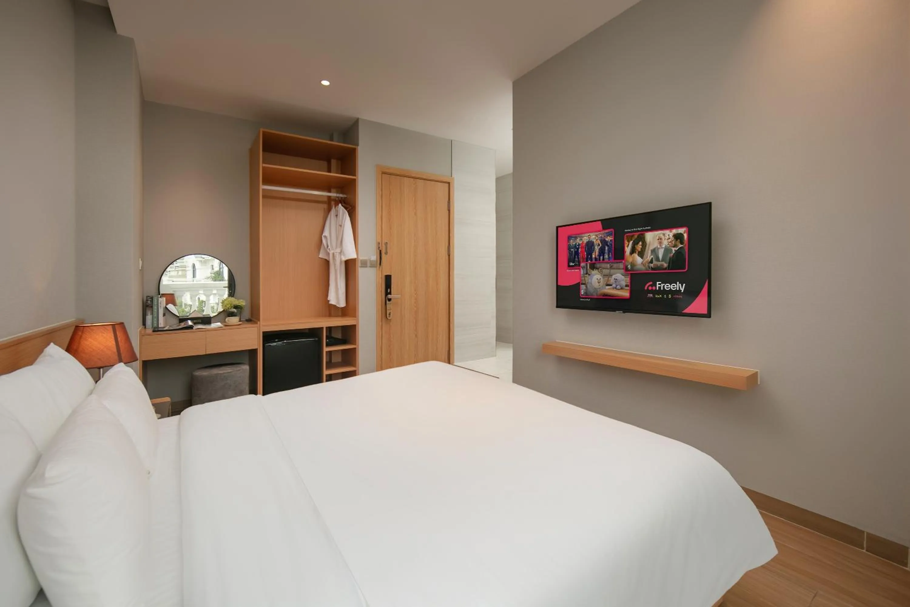 Bedroom, Bed in PCA HOTEL 1 - Vinhomes Ocean Park