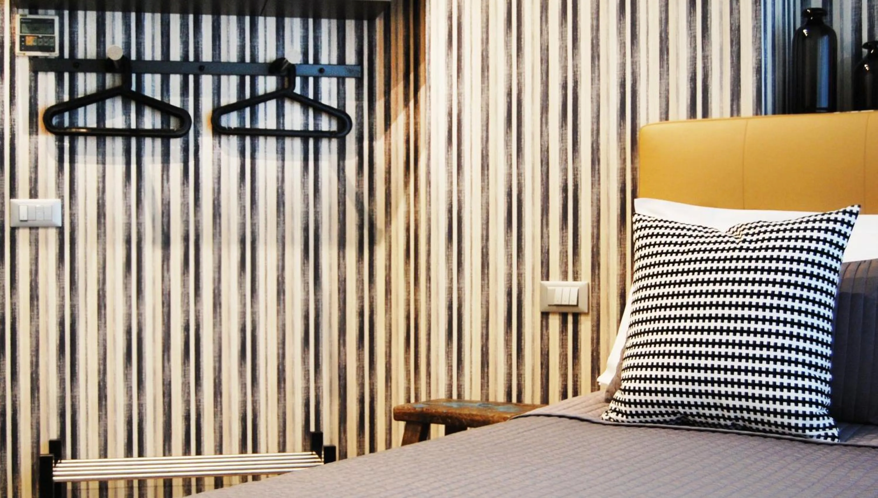 Decorative detail, Bed in Serendipity Rooms