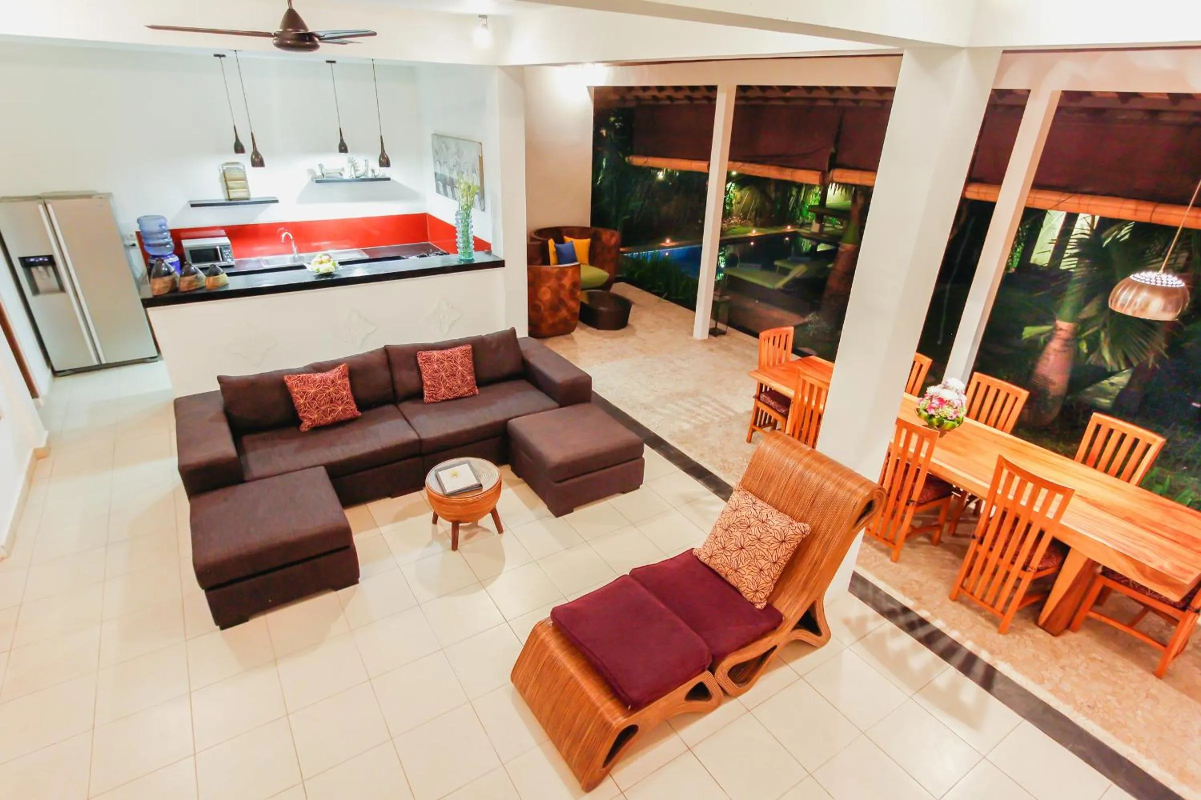 Night in Villa Bali Caviar