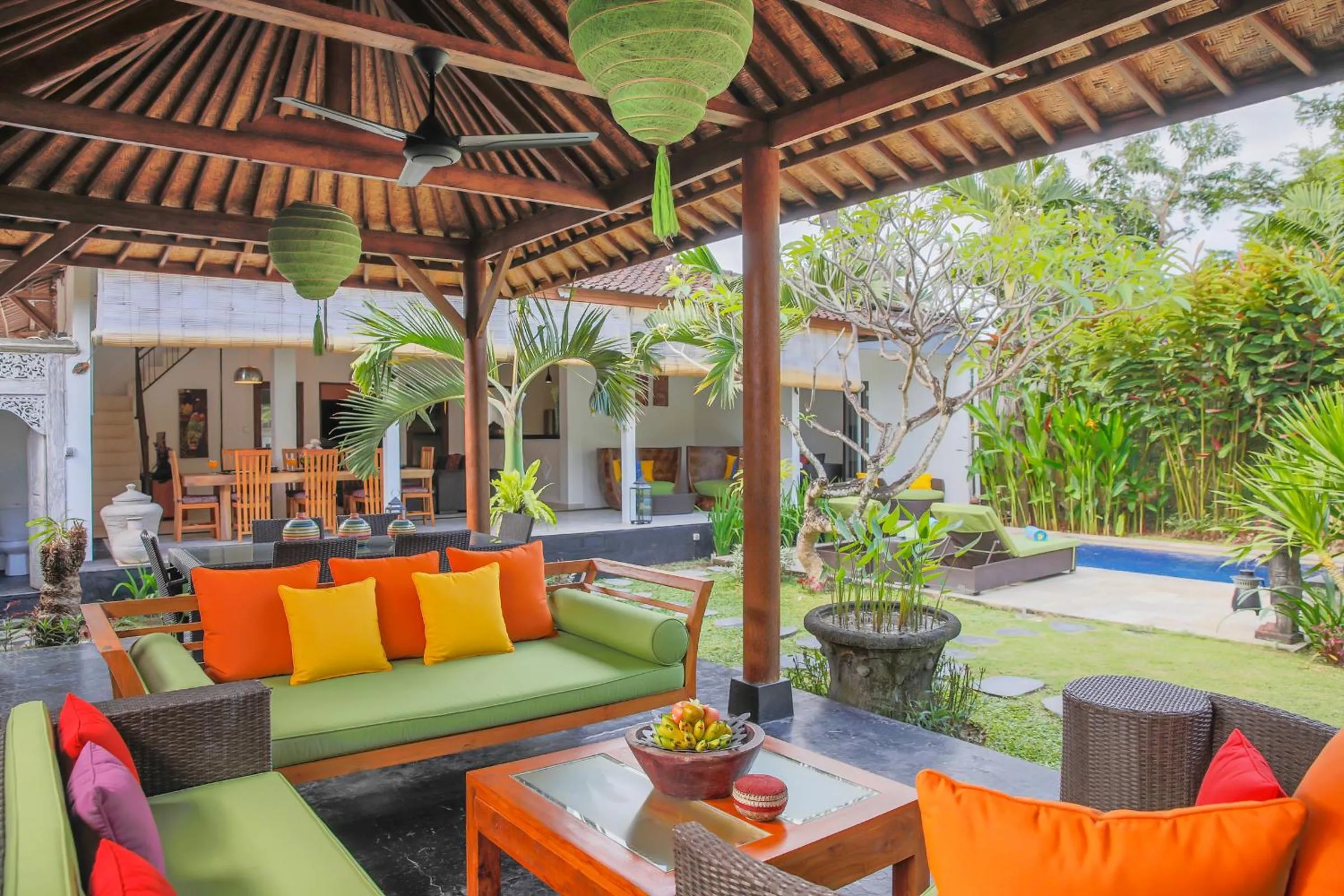 Patio in Villa Bali Caviar