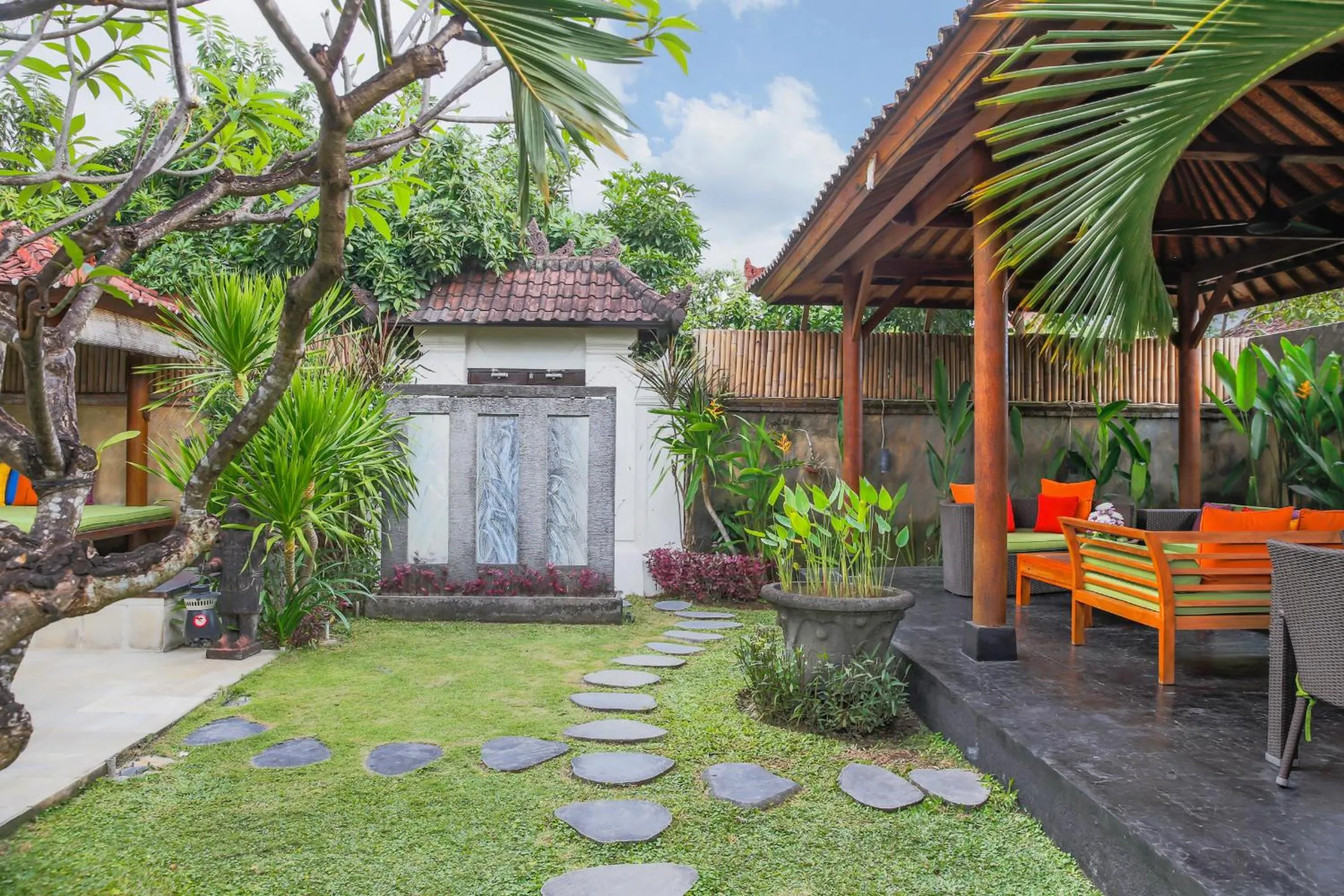 Patio in Villa Bali Caviar
