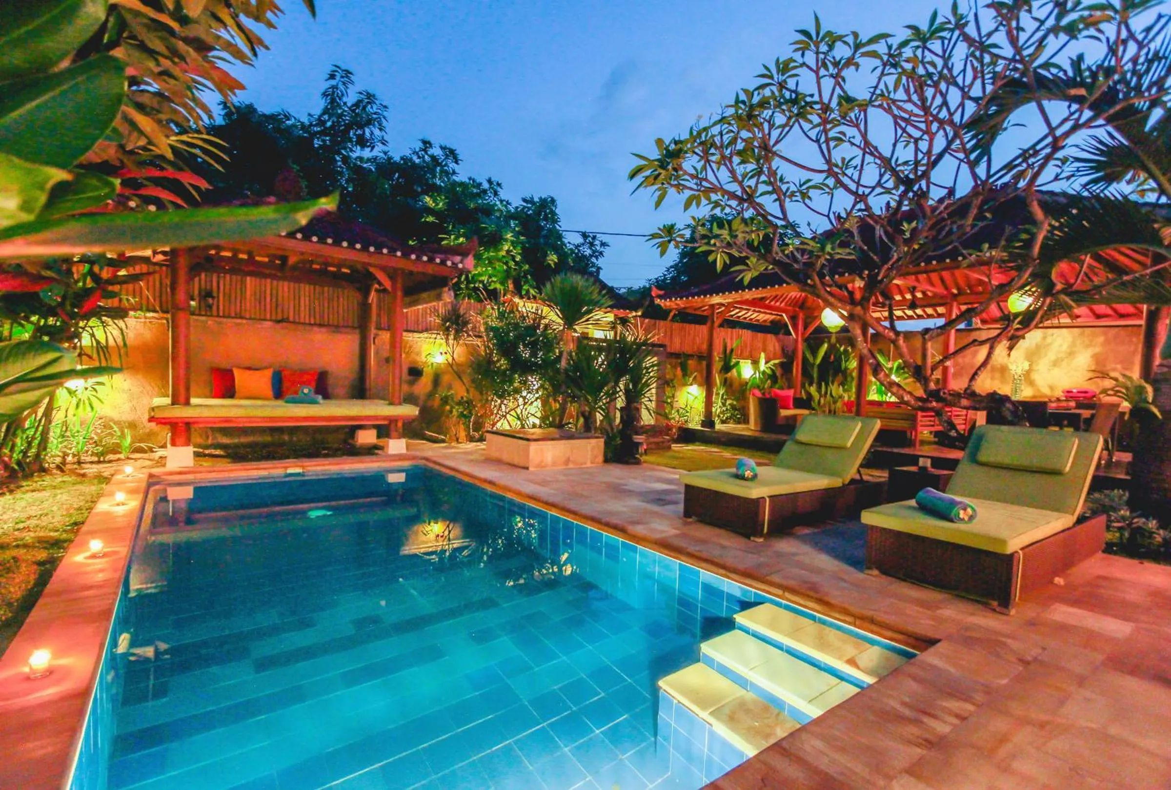 Patio in Villa Bali Caviar