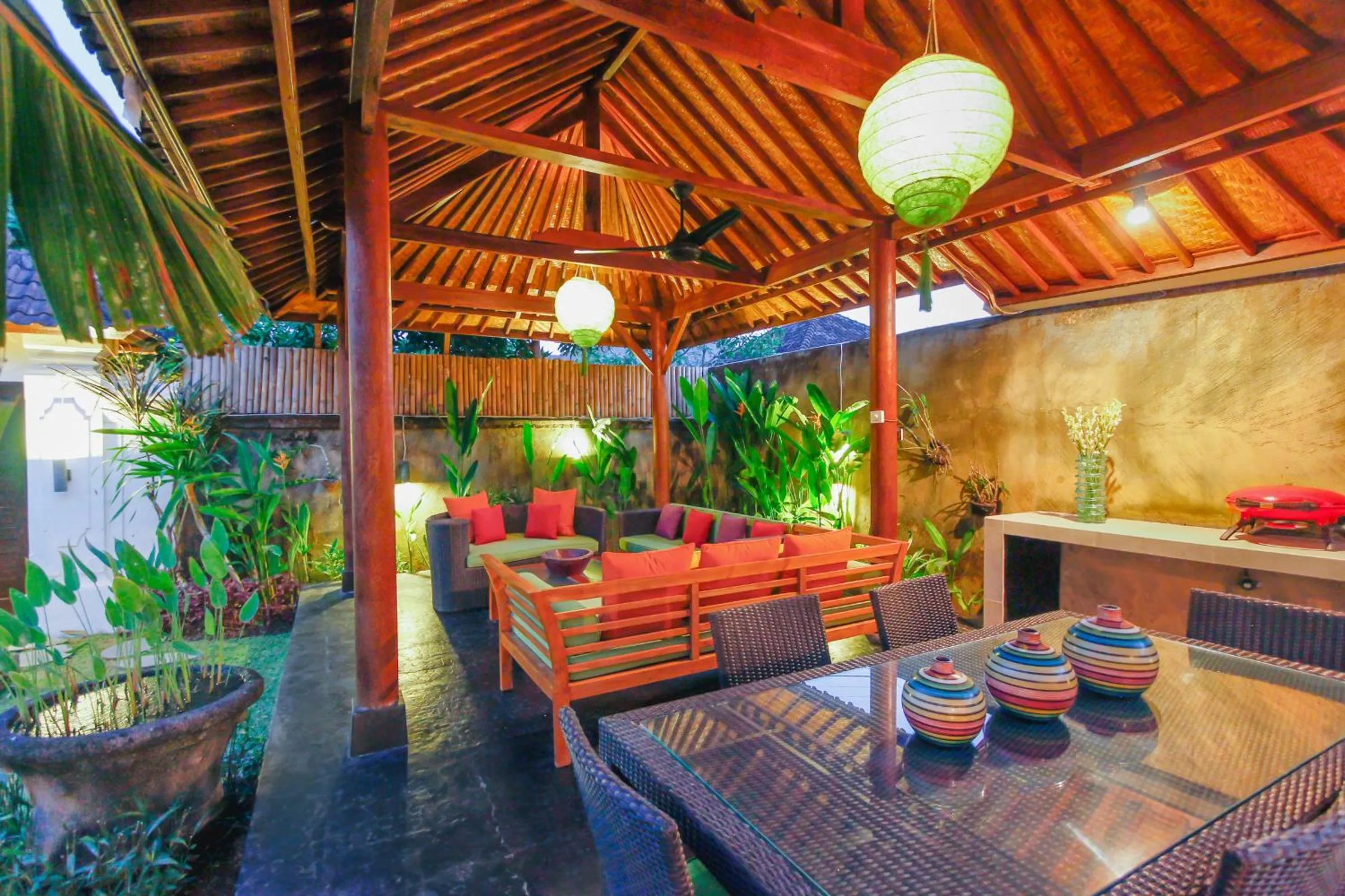Patio in Villa Bali Caviar