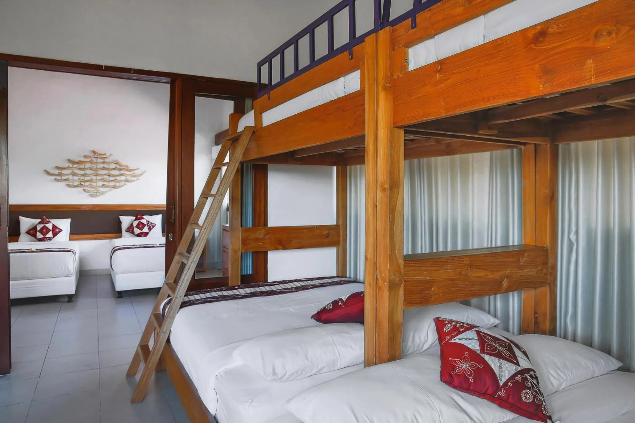 Bed in Villa Bali Caviar