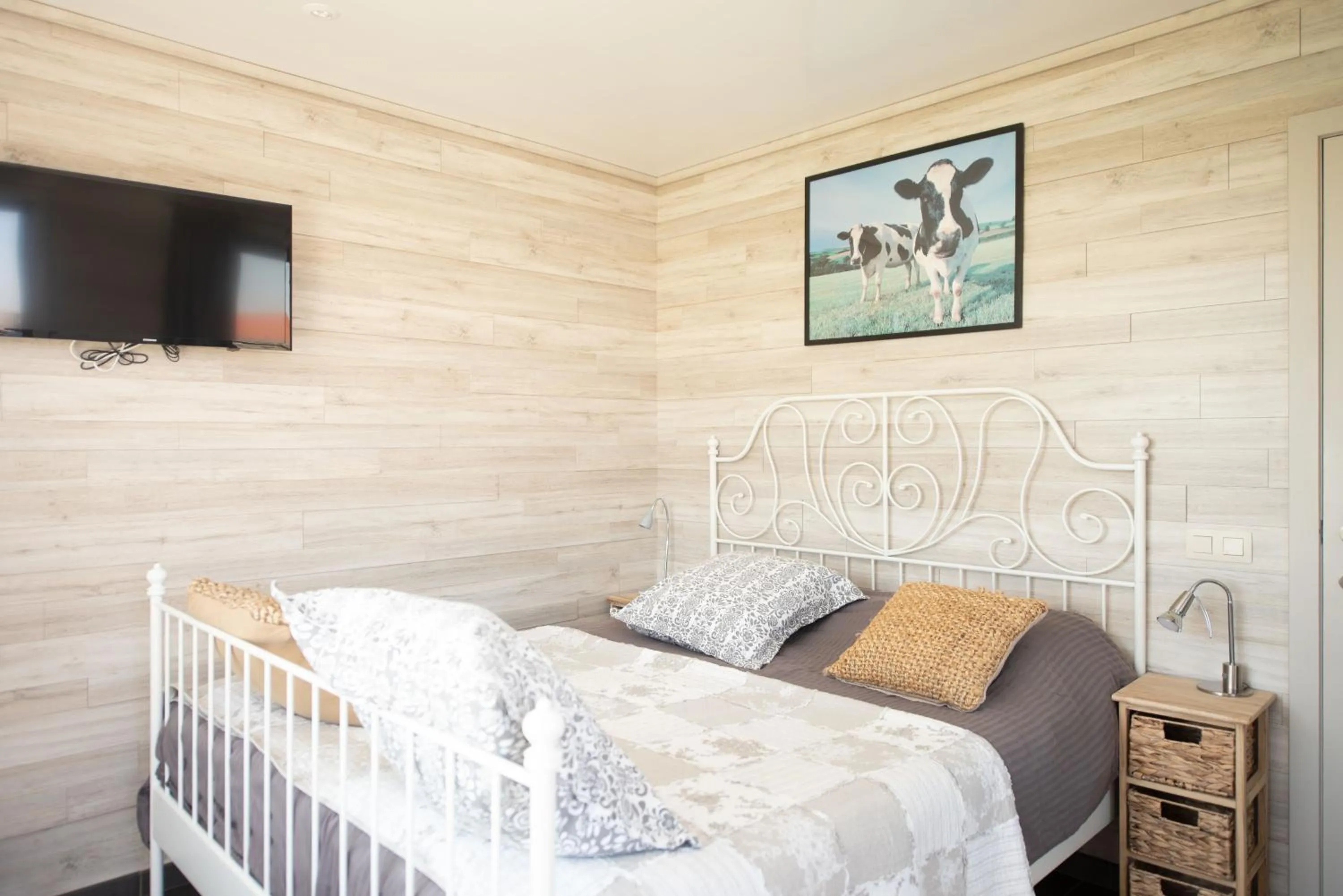 Bed in B&B De Kleine Prins