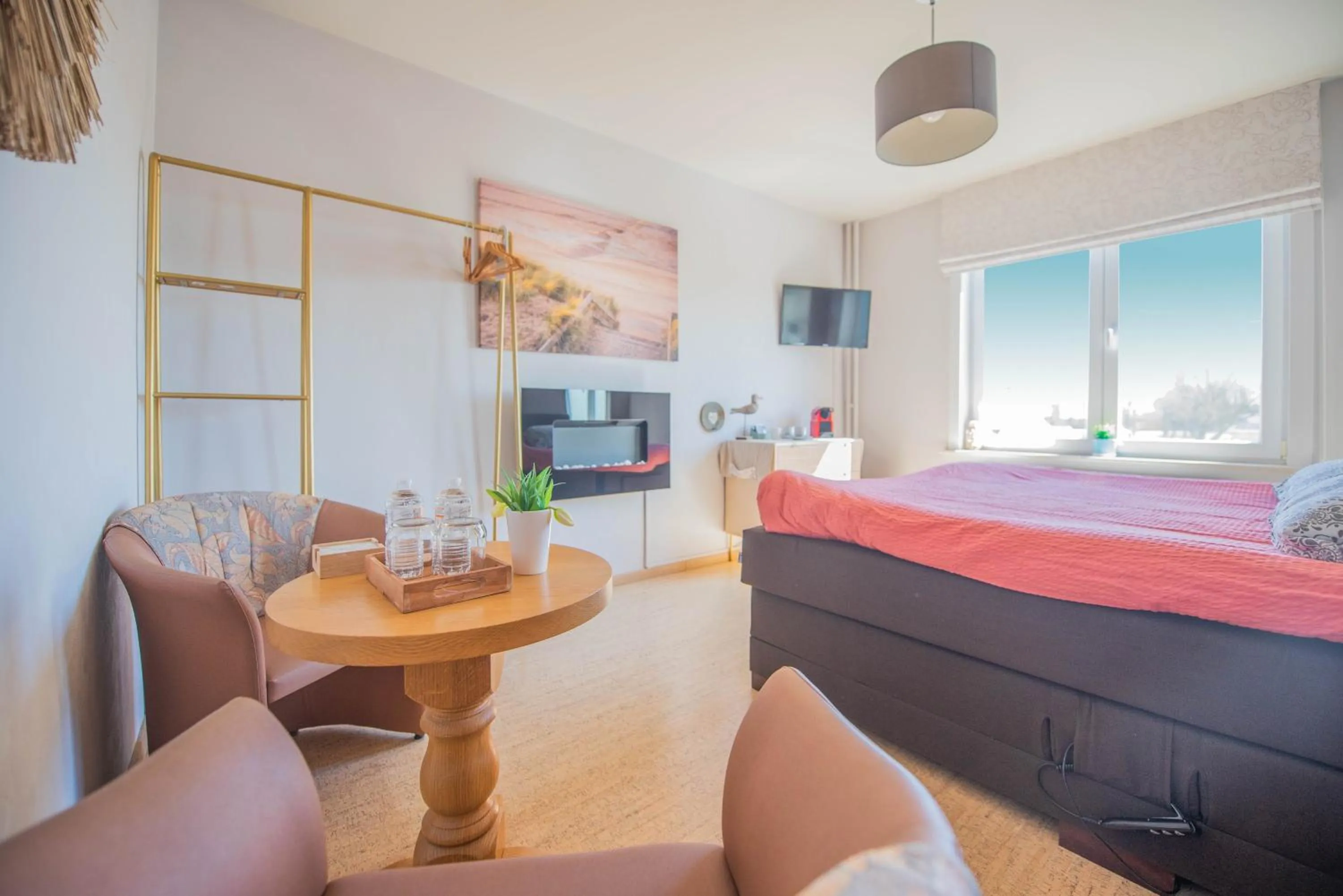 Bed in B&B De Kleine Prins