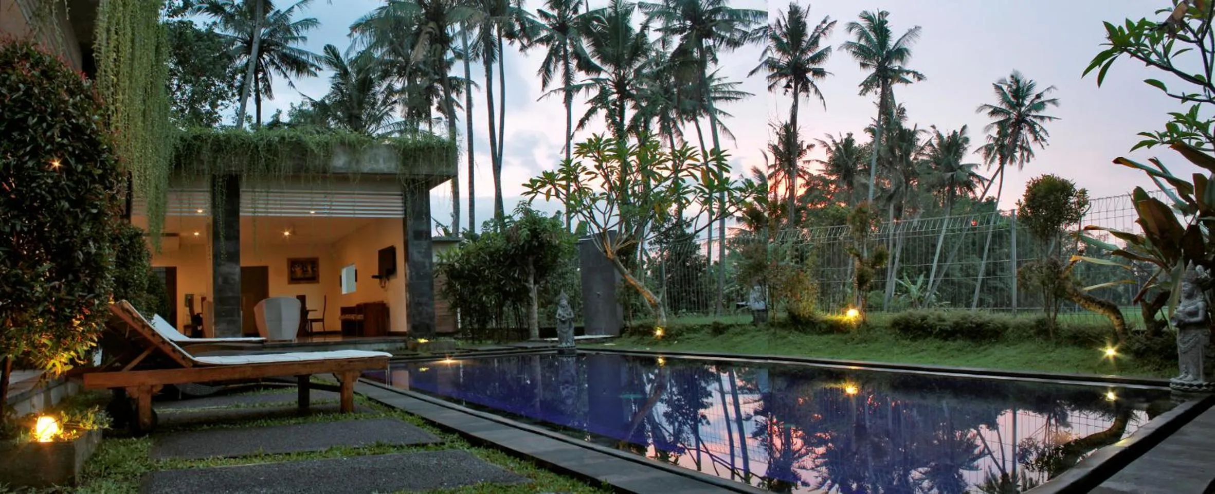 Garden in Long Lane Bali Villa