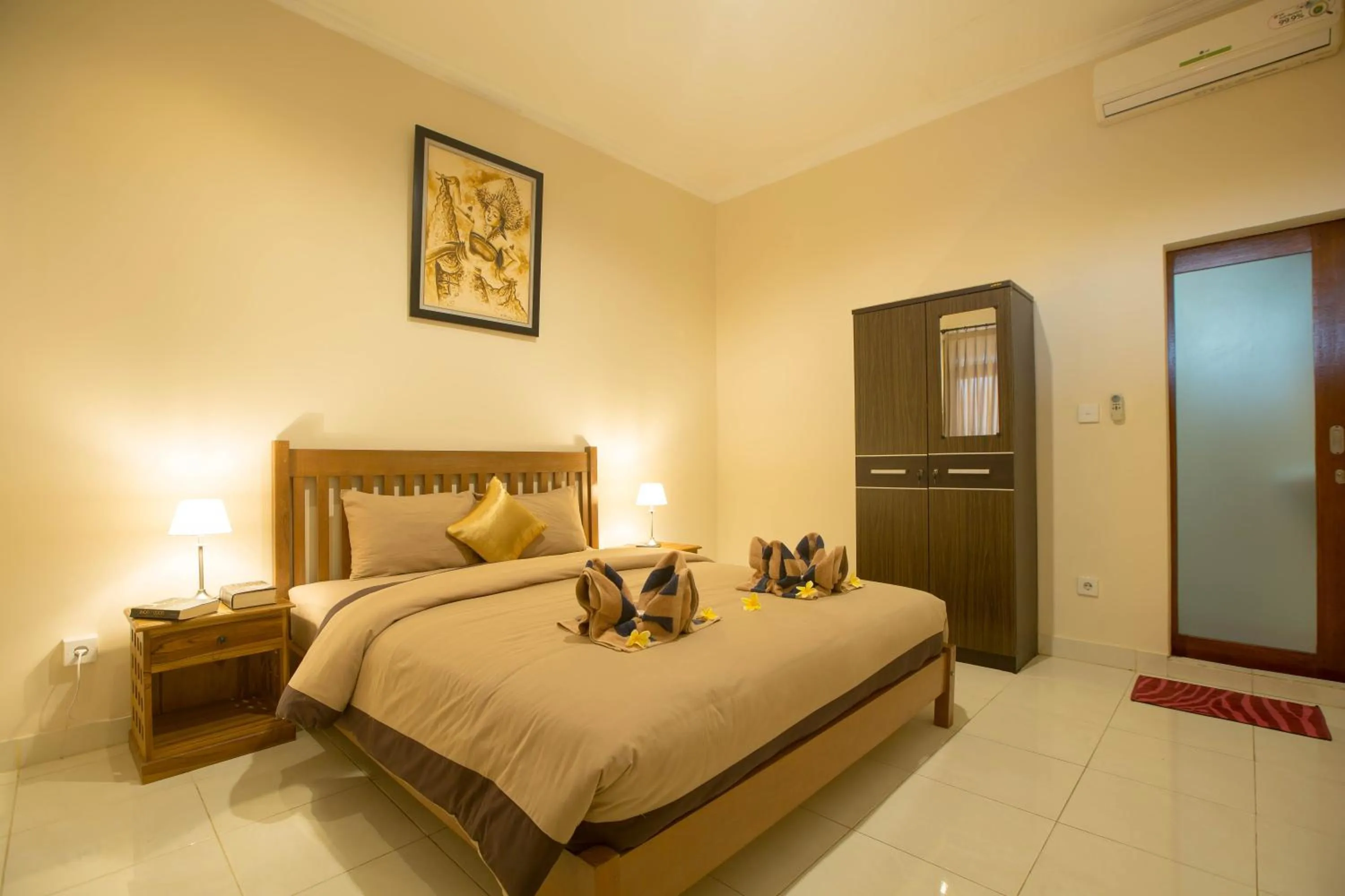 Bed in Wingsu Guest House