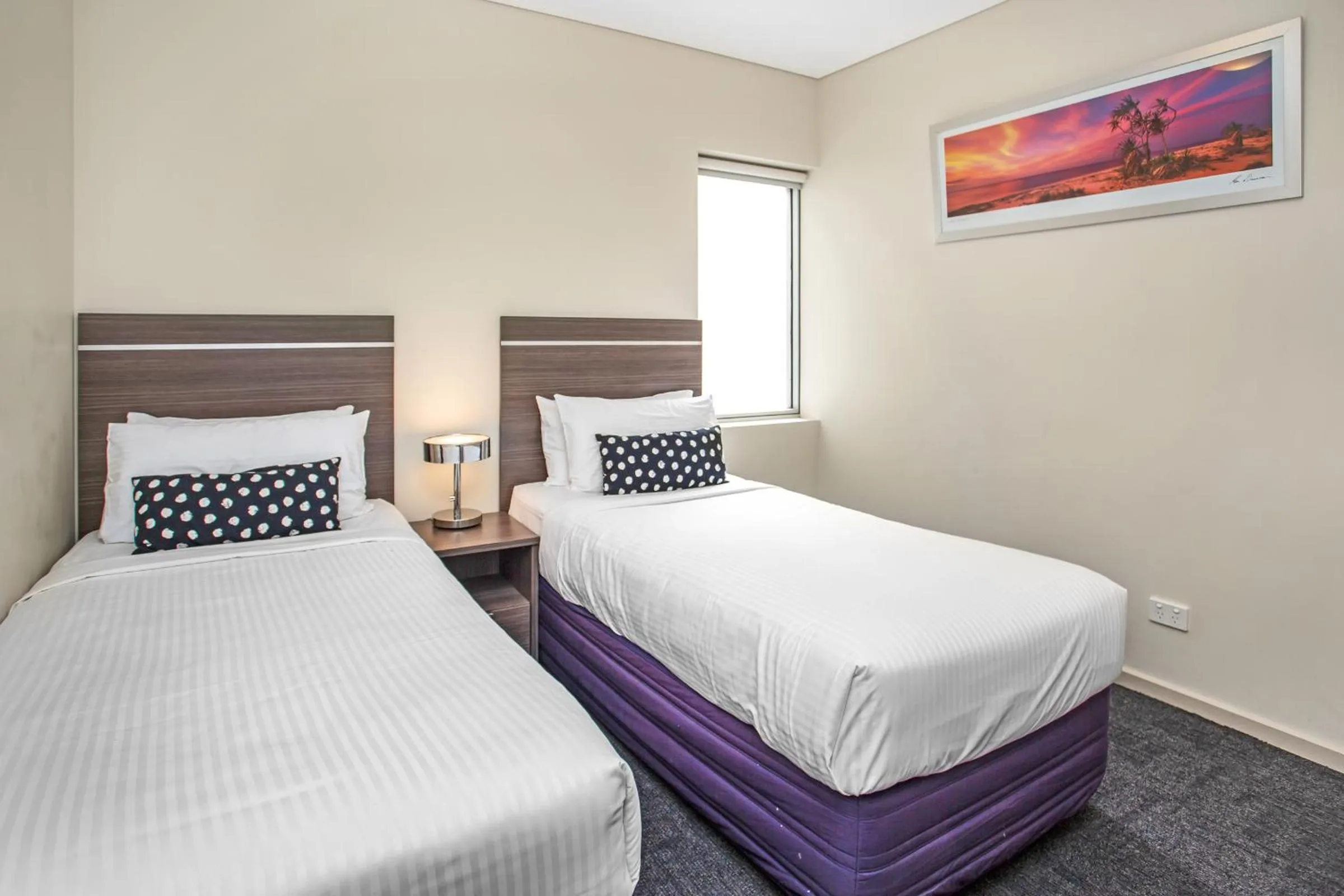 Bedroom, Bed in Hume Serviced Apartments