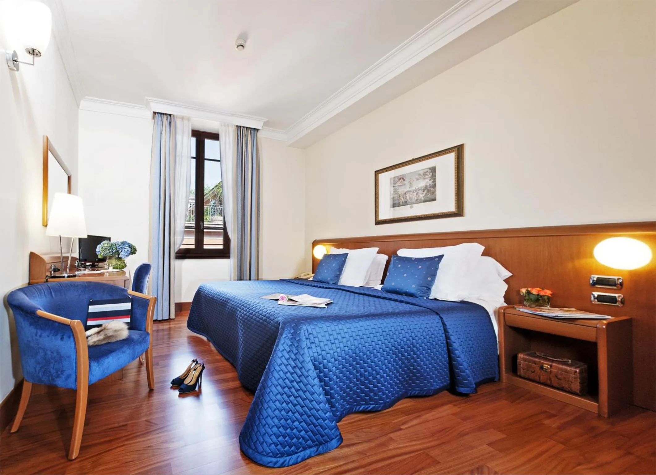 Photo of the whole room, Bed in Hotel Ponte Sisto