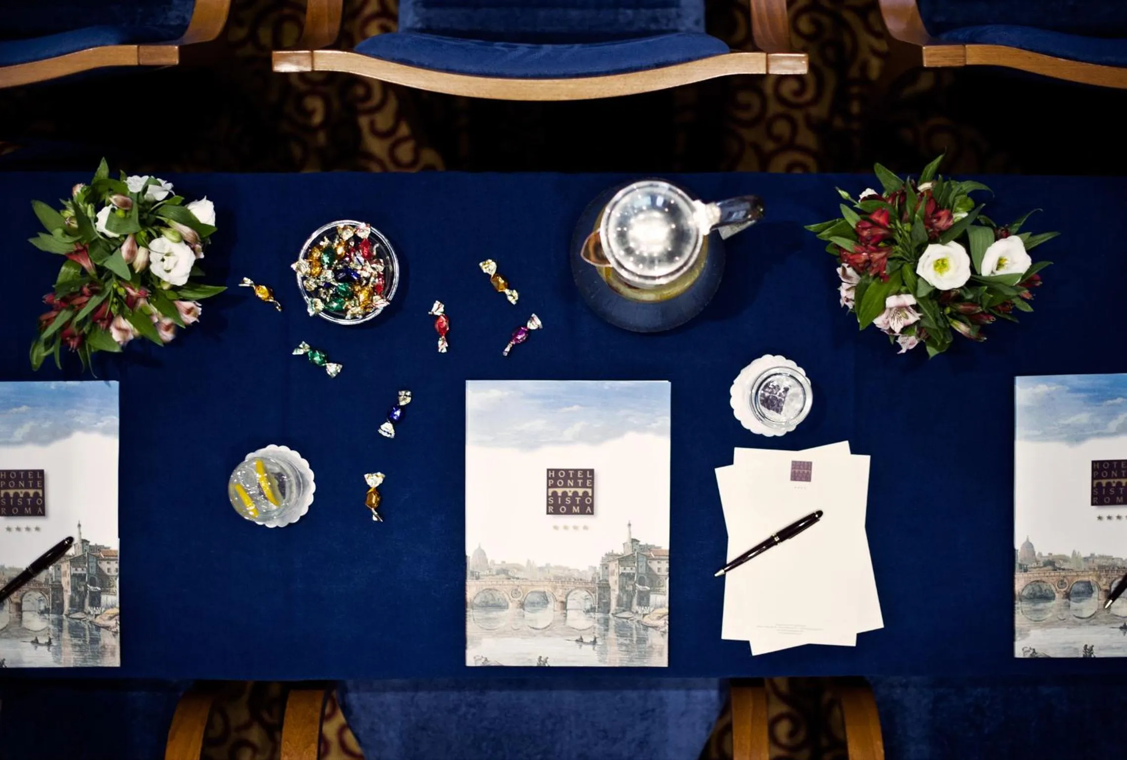 Decorative detail in Hotel Ponte Sisto