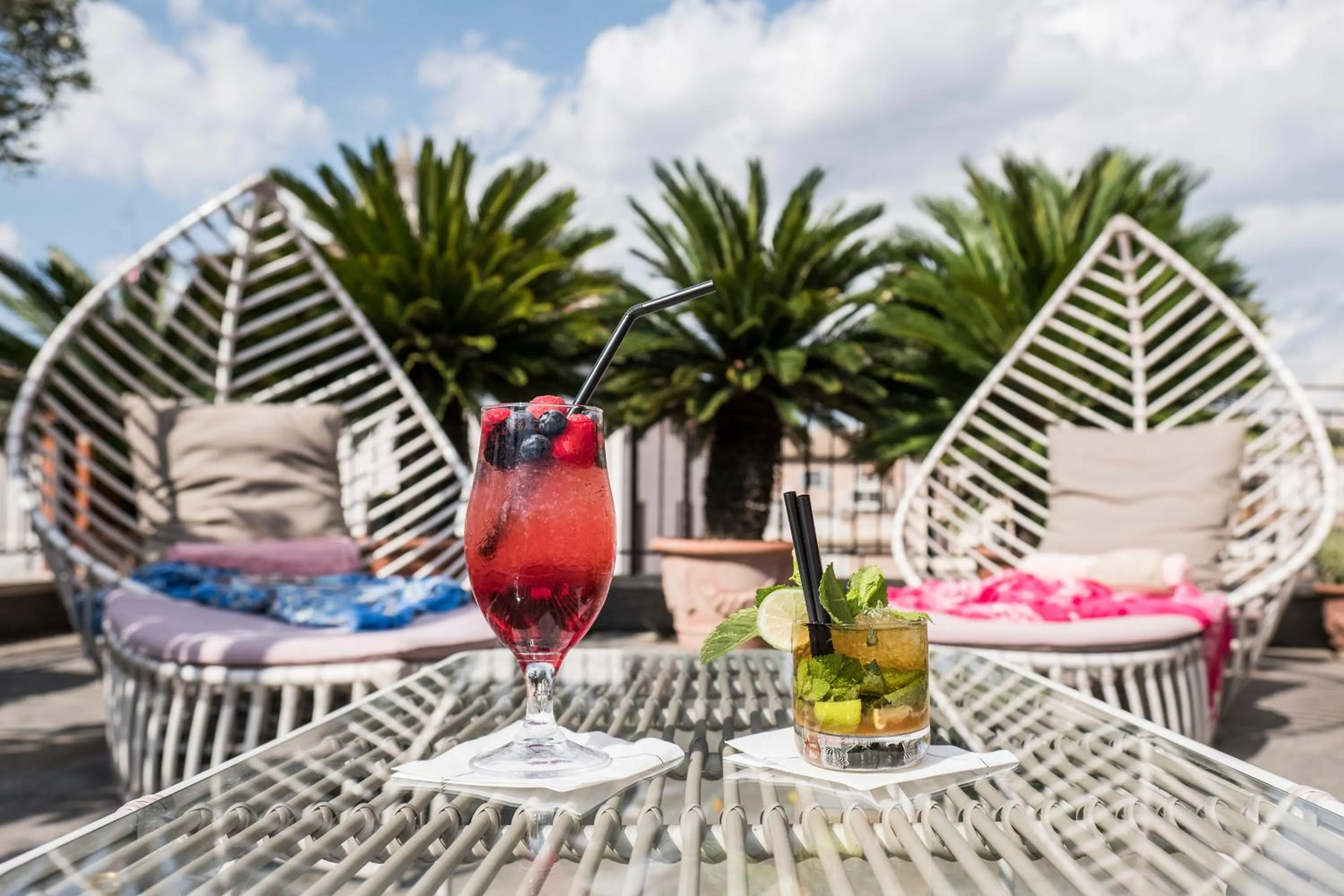 Balcony/Terrace in Hotel Ponte Sisto