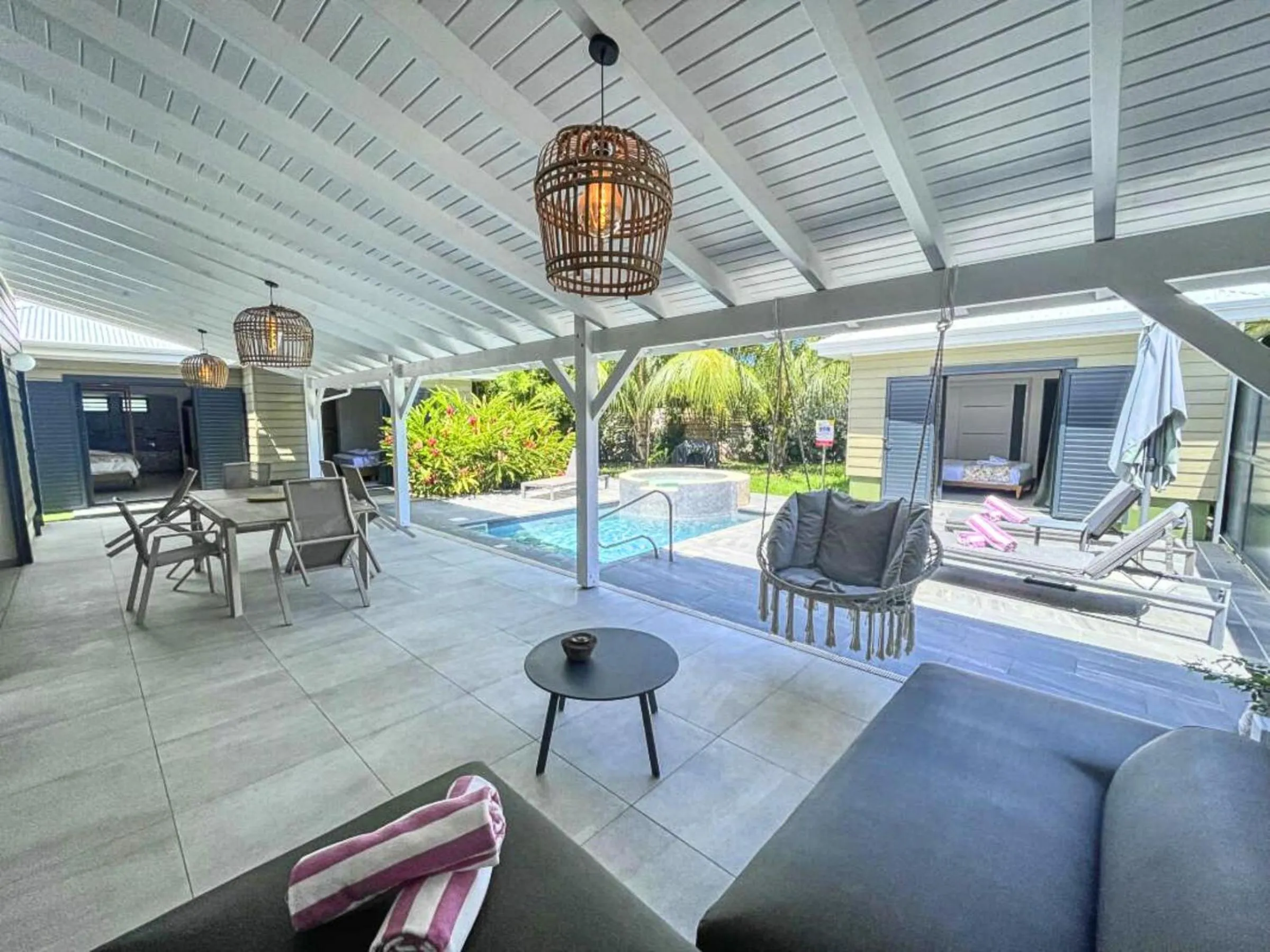 Patio in Majesty Palm Hôtel