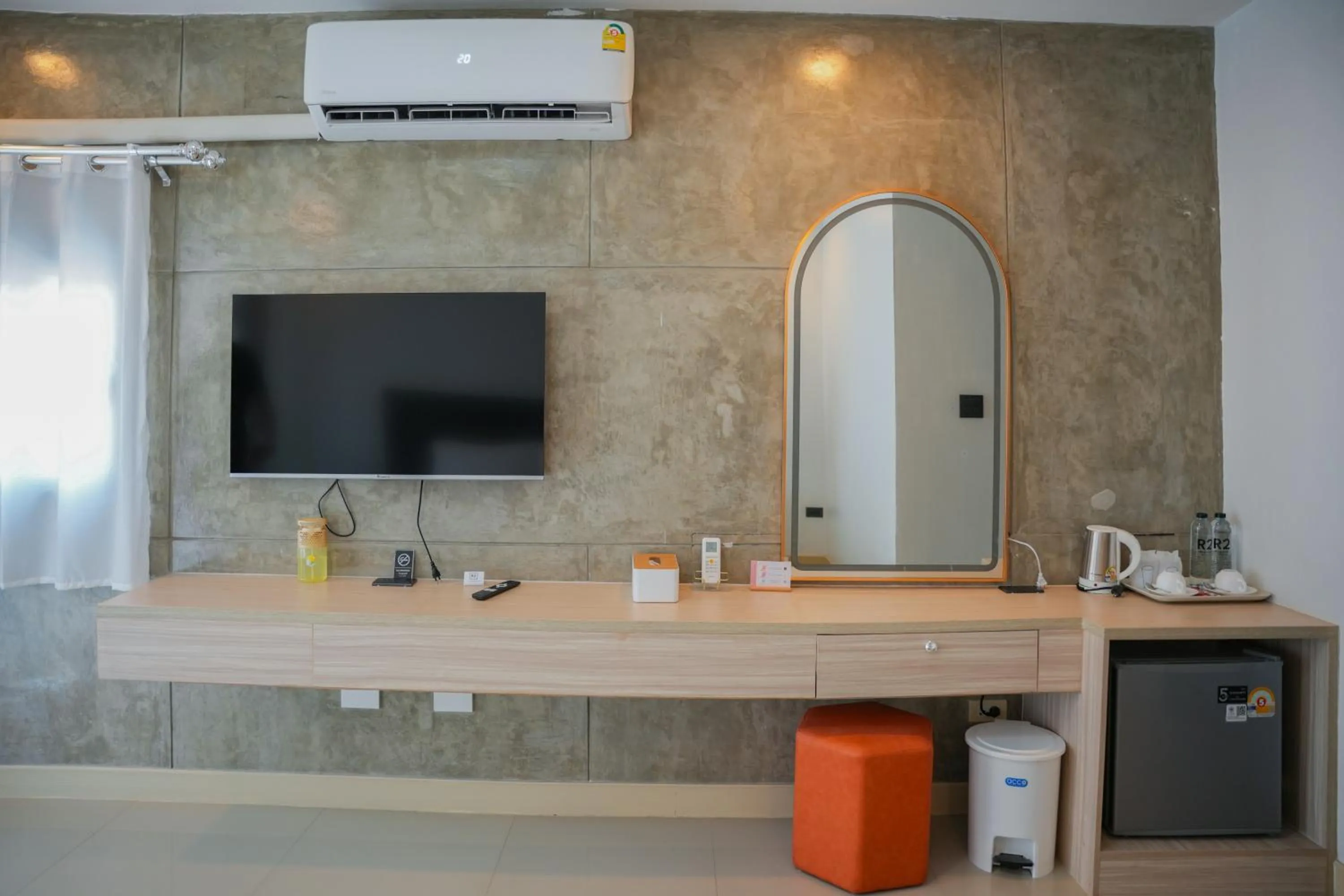 Area and facilities in R2 Bed and Pool Kanchanaburi