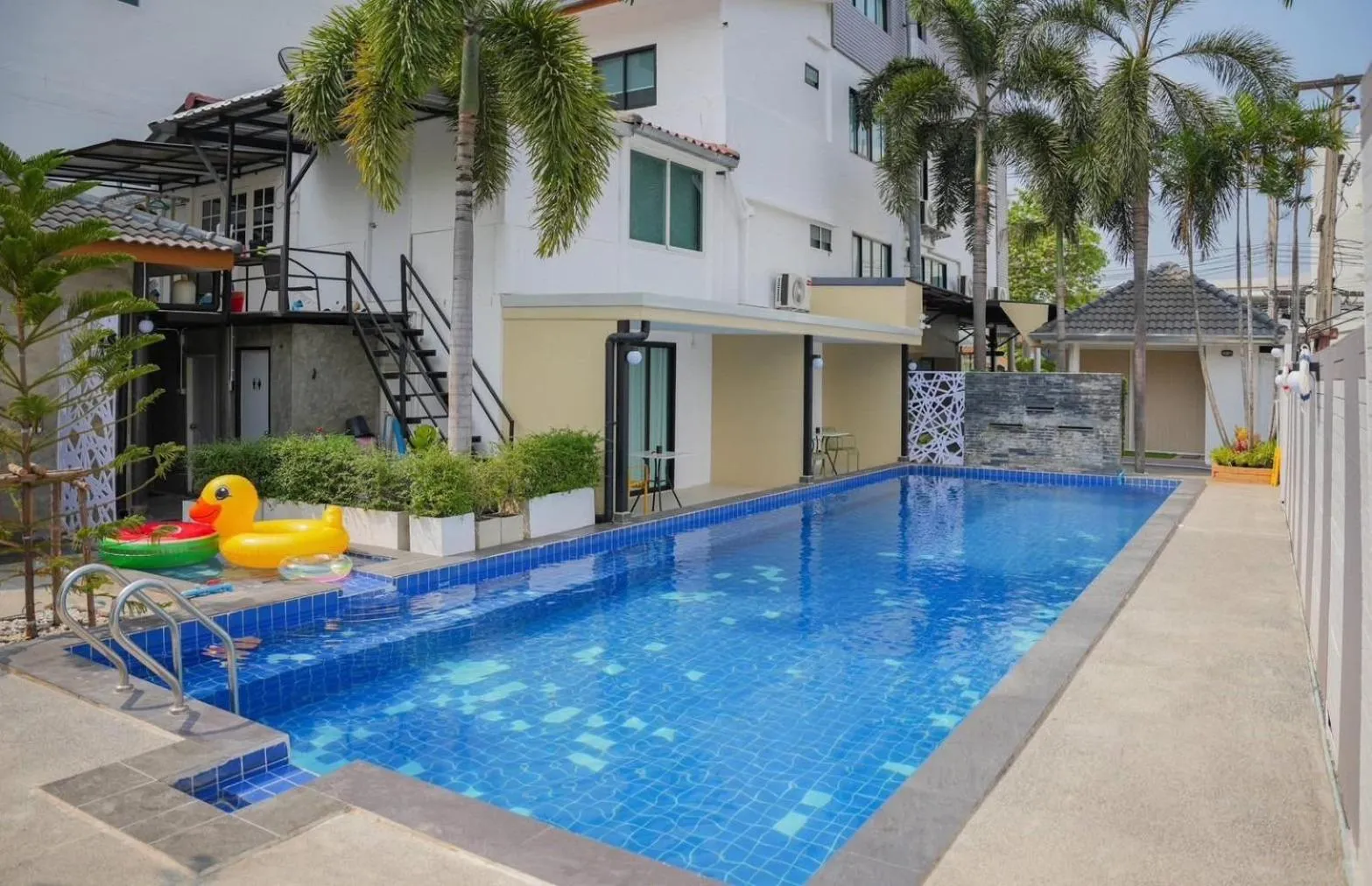 Swimming pool in R2 Bed and Pool Kanchanaburi
