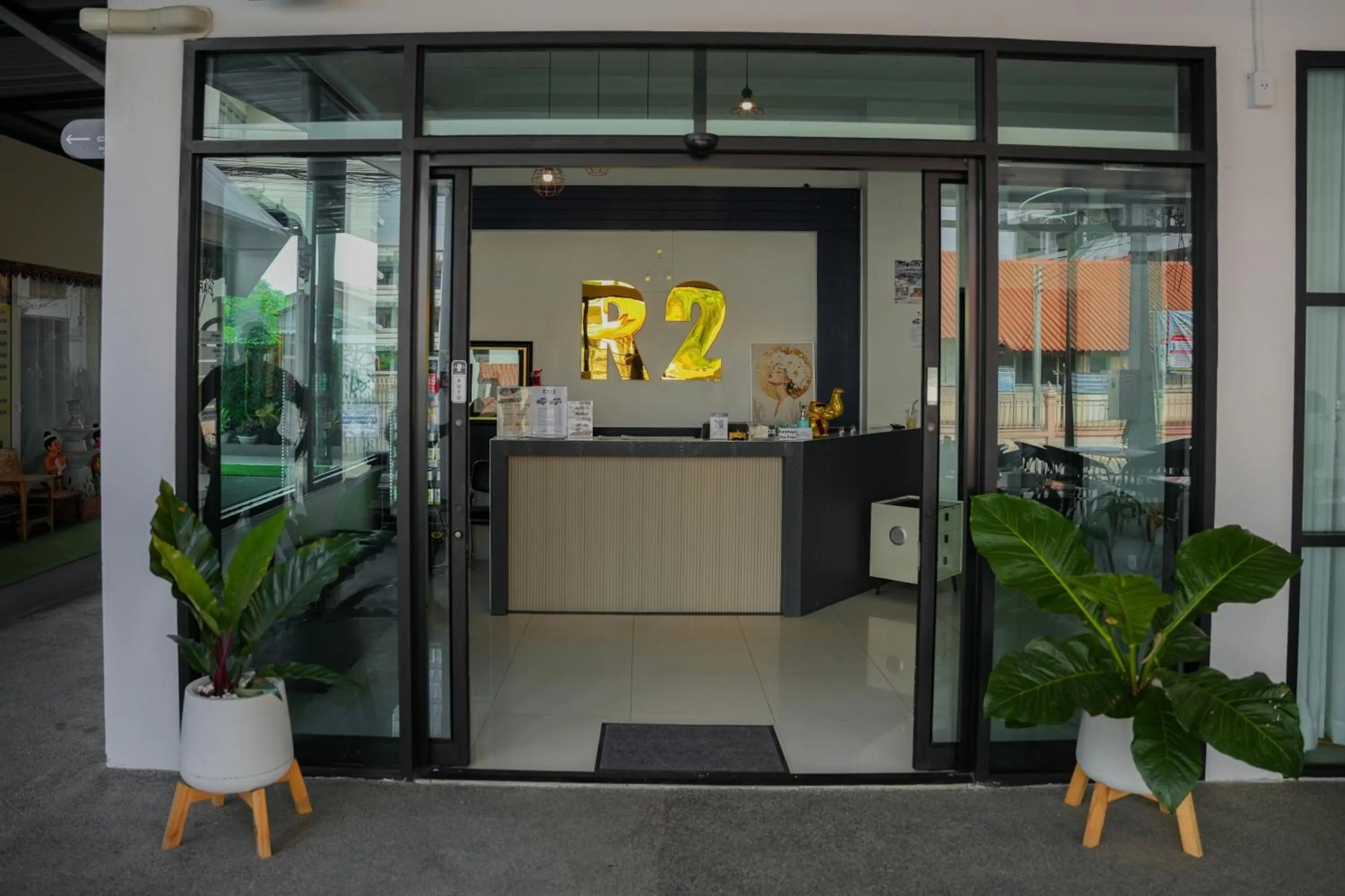 Lobby or reception in R2 Bed and Pool Kanchanaburi