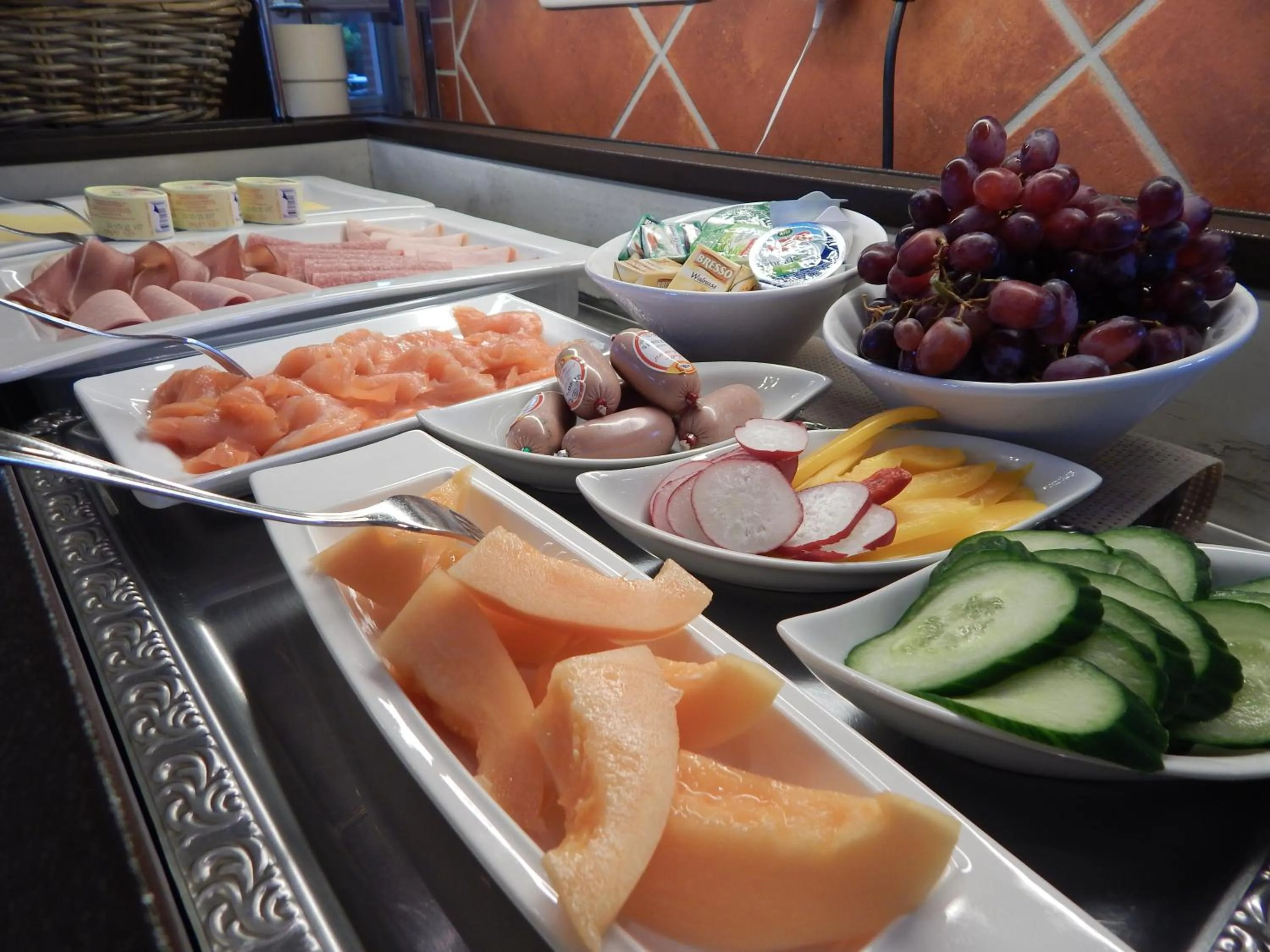 Buffet breakfast in Hotel garni Haaster Krug Otte