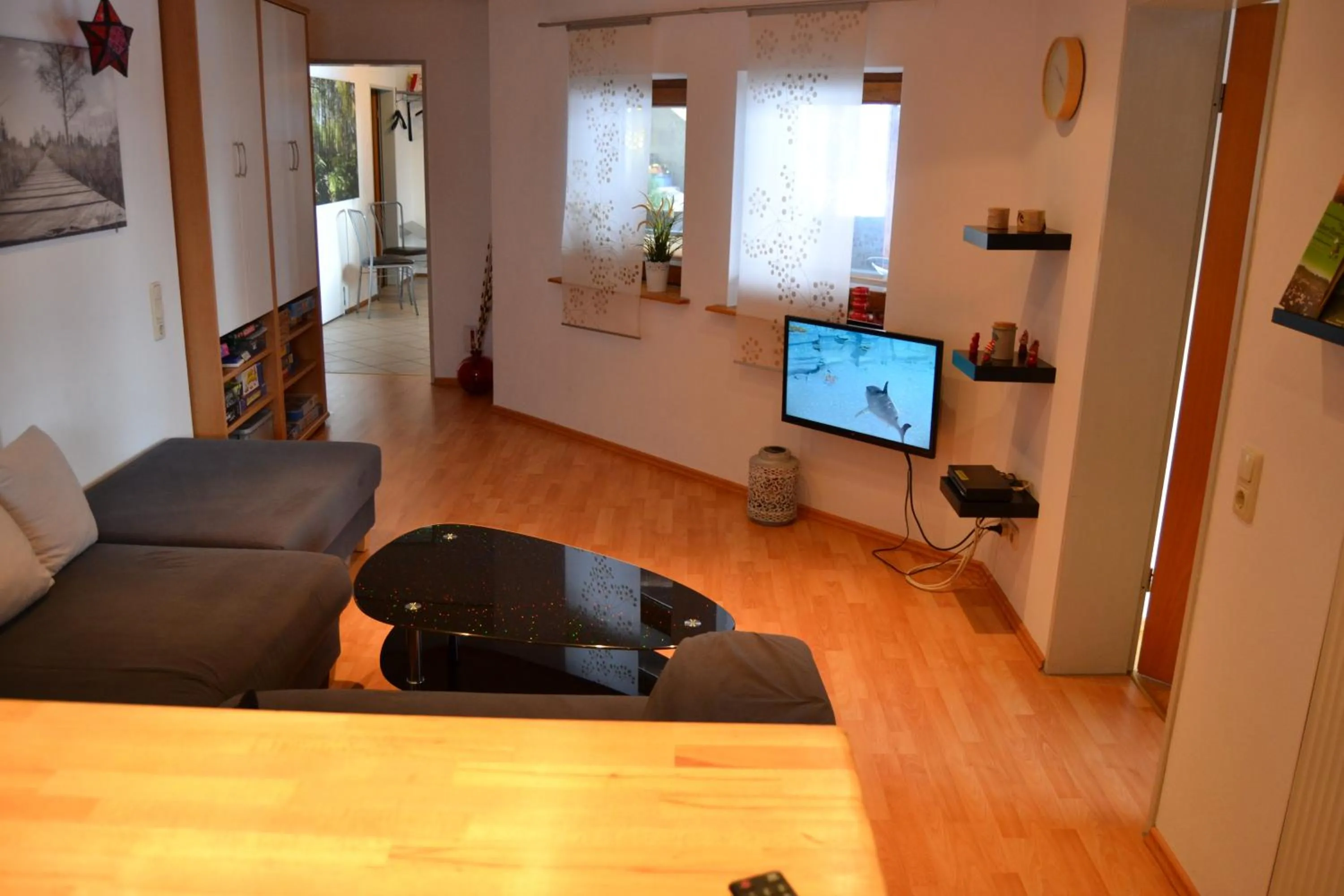 Seating area in Ferien bei Freunden im Holzhaus