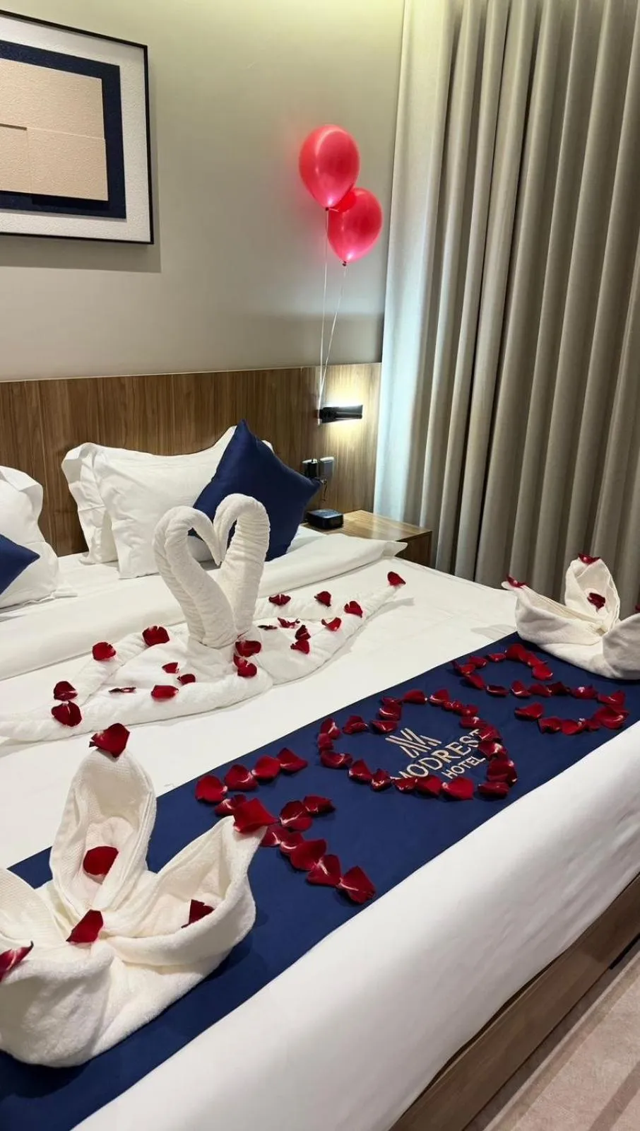 Bed in Modrest Hotel