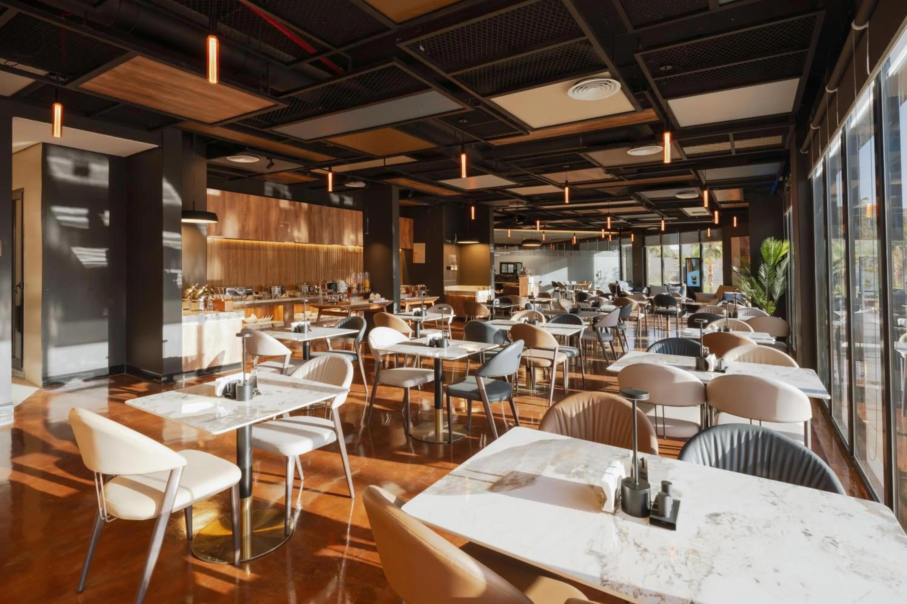 Restaurant/places to eat in Modrest Hotel